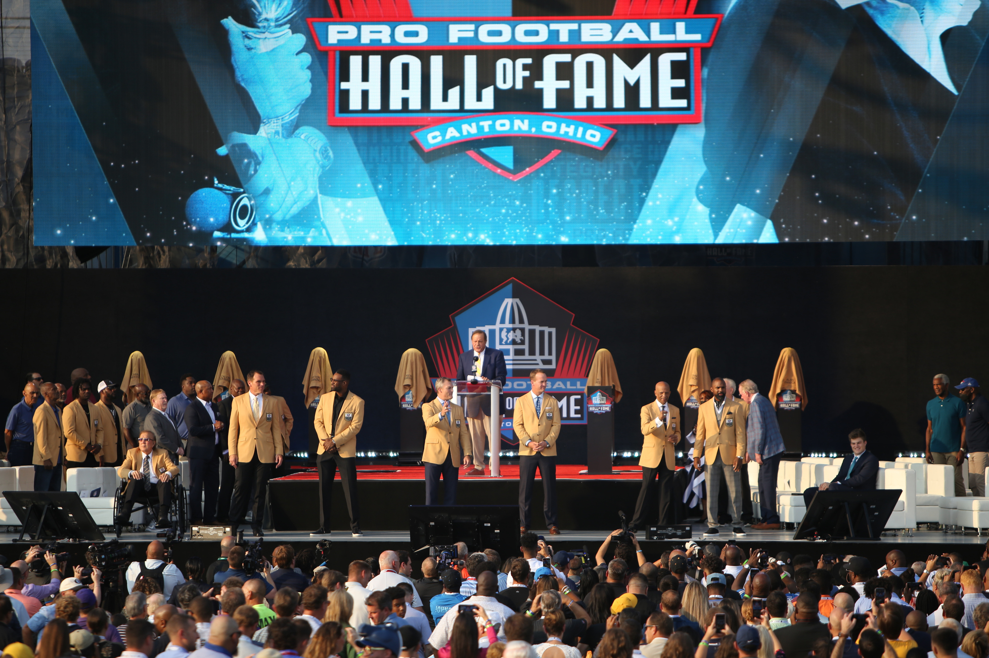 Pro Football Hall of Fame Class of 2021 Enshrinement 