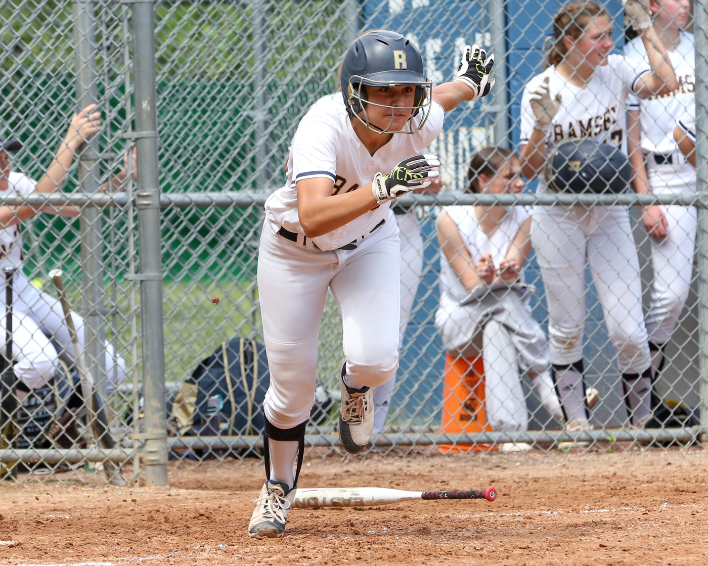 Softball Ramsey vs Lakeland in NJSIAA N1G2 quarterfinals.