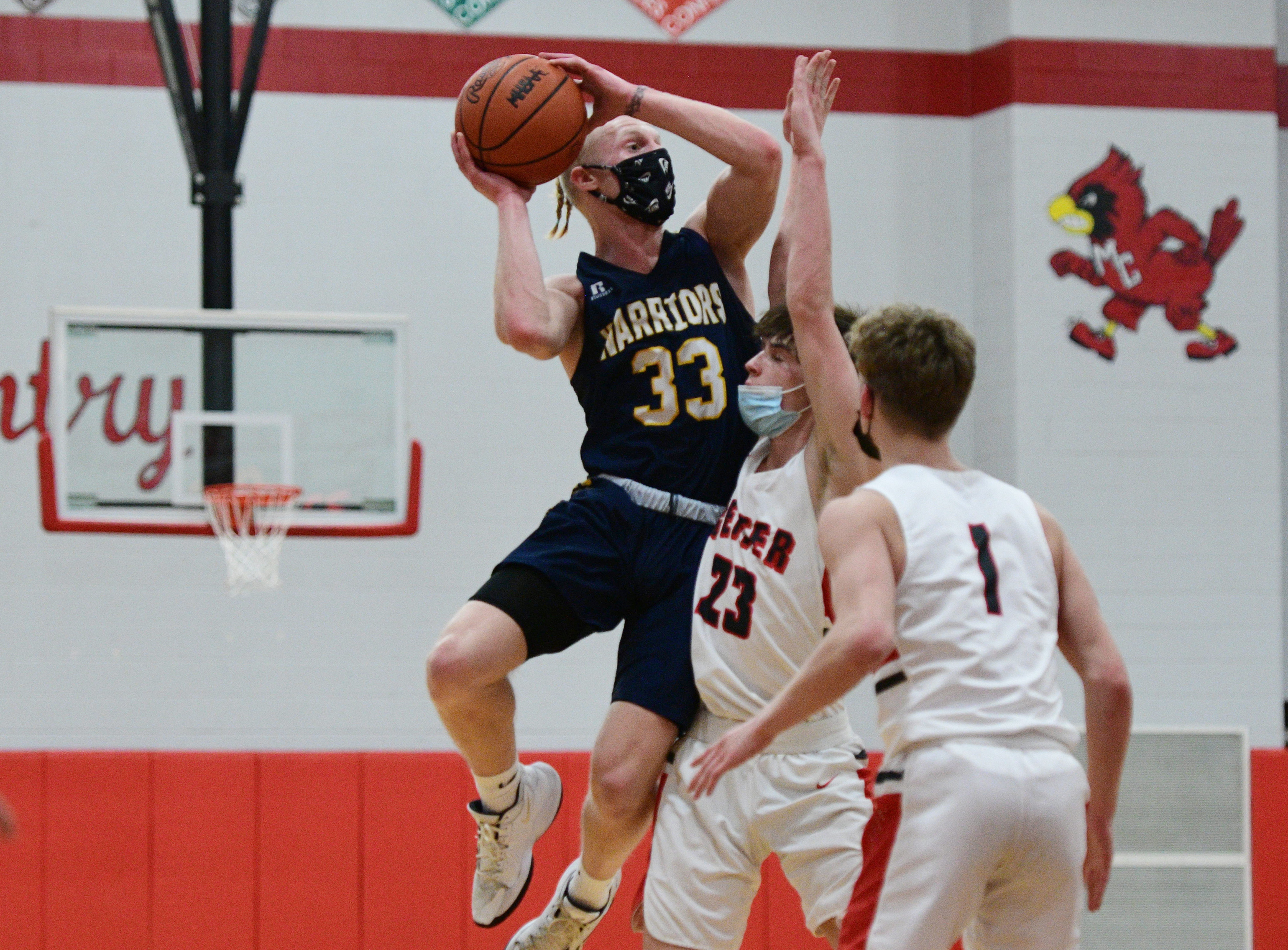 Ball And Basketball Court by Matt brown