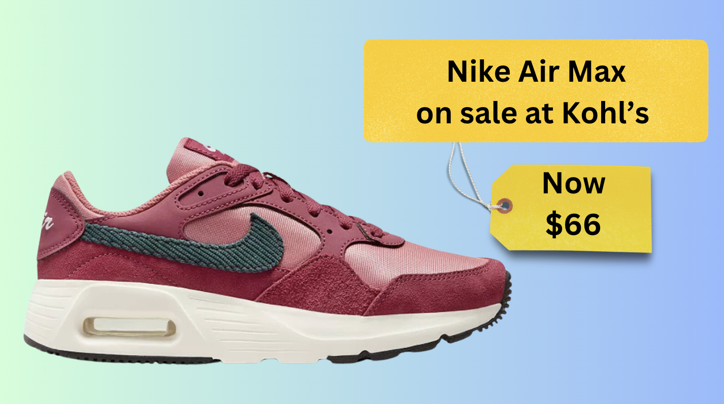 Kohl s just slashed the price of the Nike Air Max down to 66 originally 90 syracuse