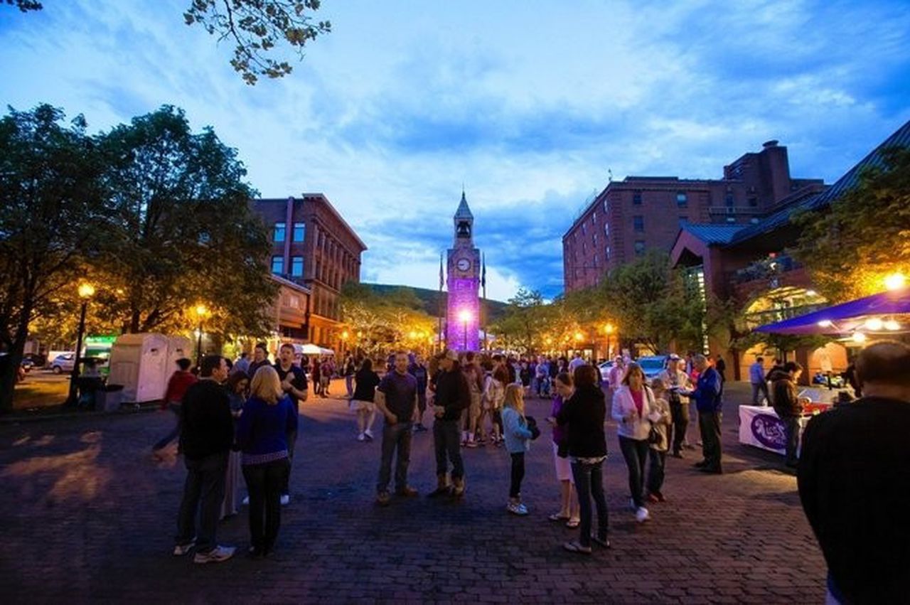 Downtown Corning, NY.