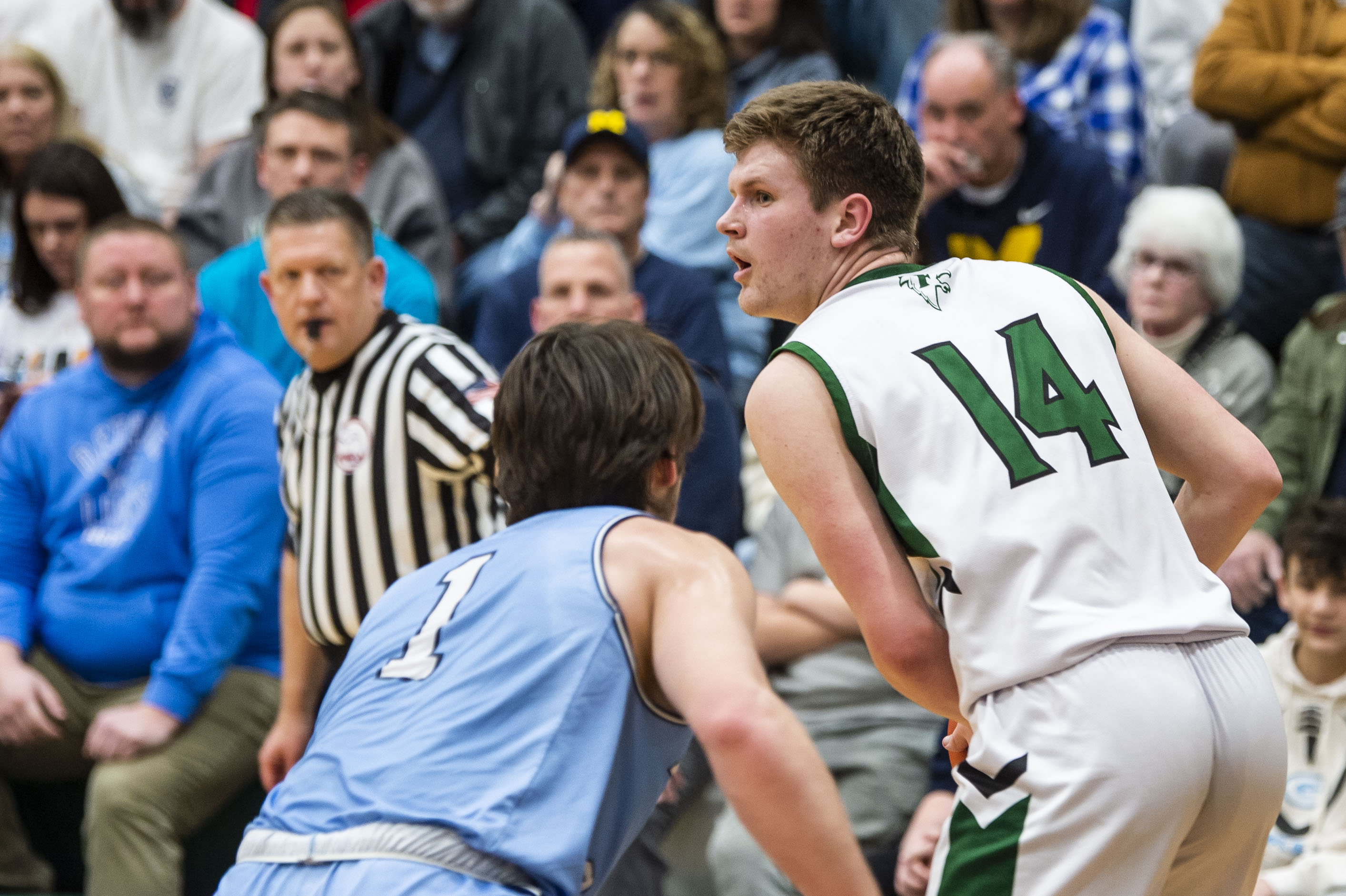 Freeland boys basketball takes down Garber in championship game