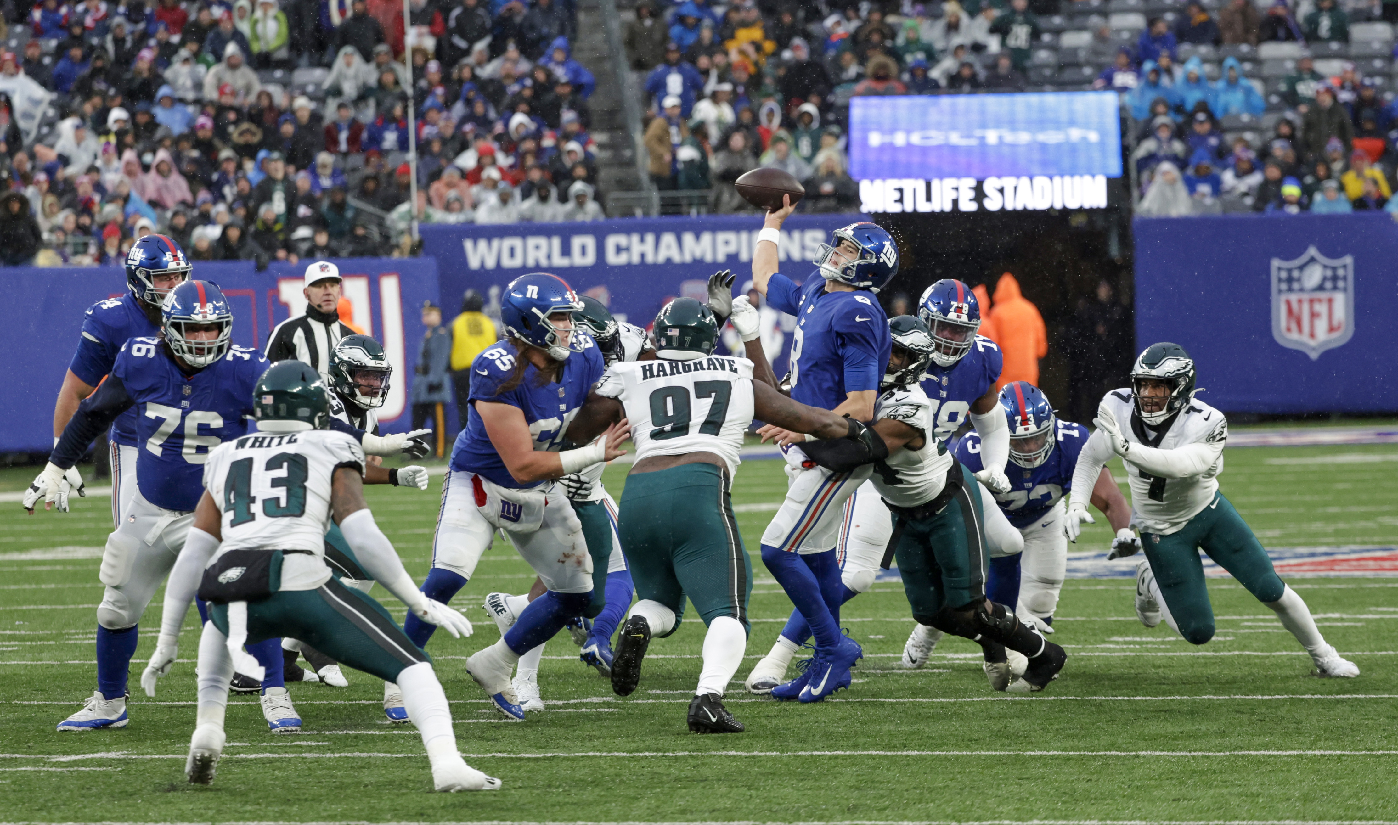 Eagles blowing doors off Giants confirmed the reality for both teams