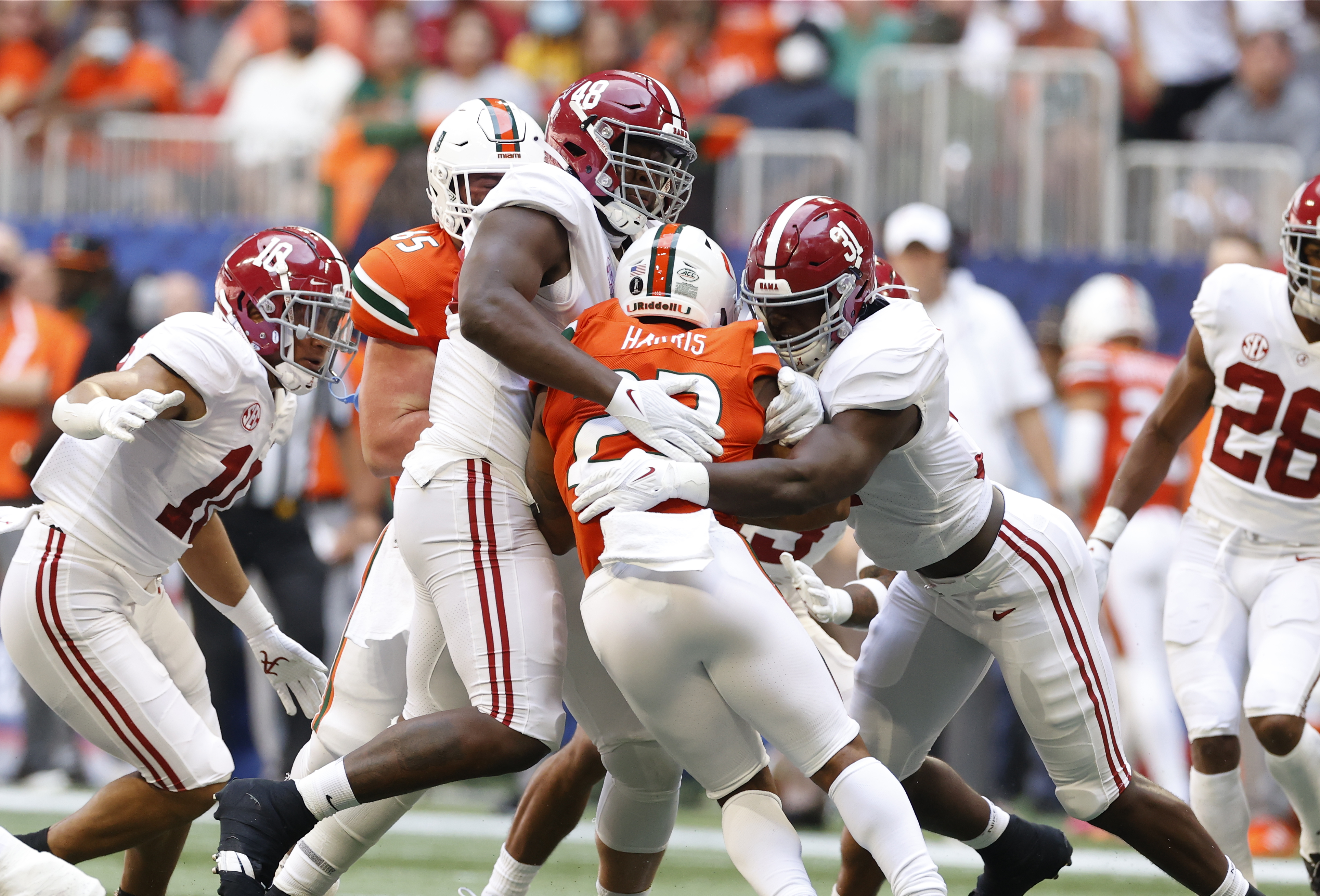 The Statement Made By Alabama S Defense In Blowout Of Miami Al Com The Statement Made By Alabama S Defense In Blowout Of Miami Al Com