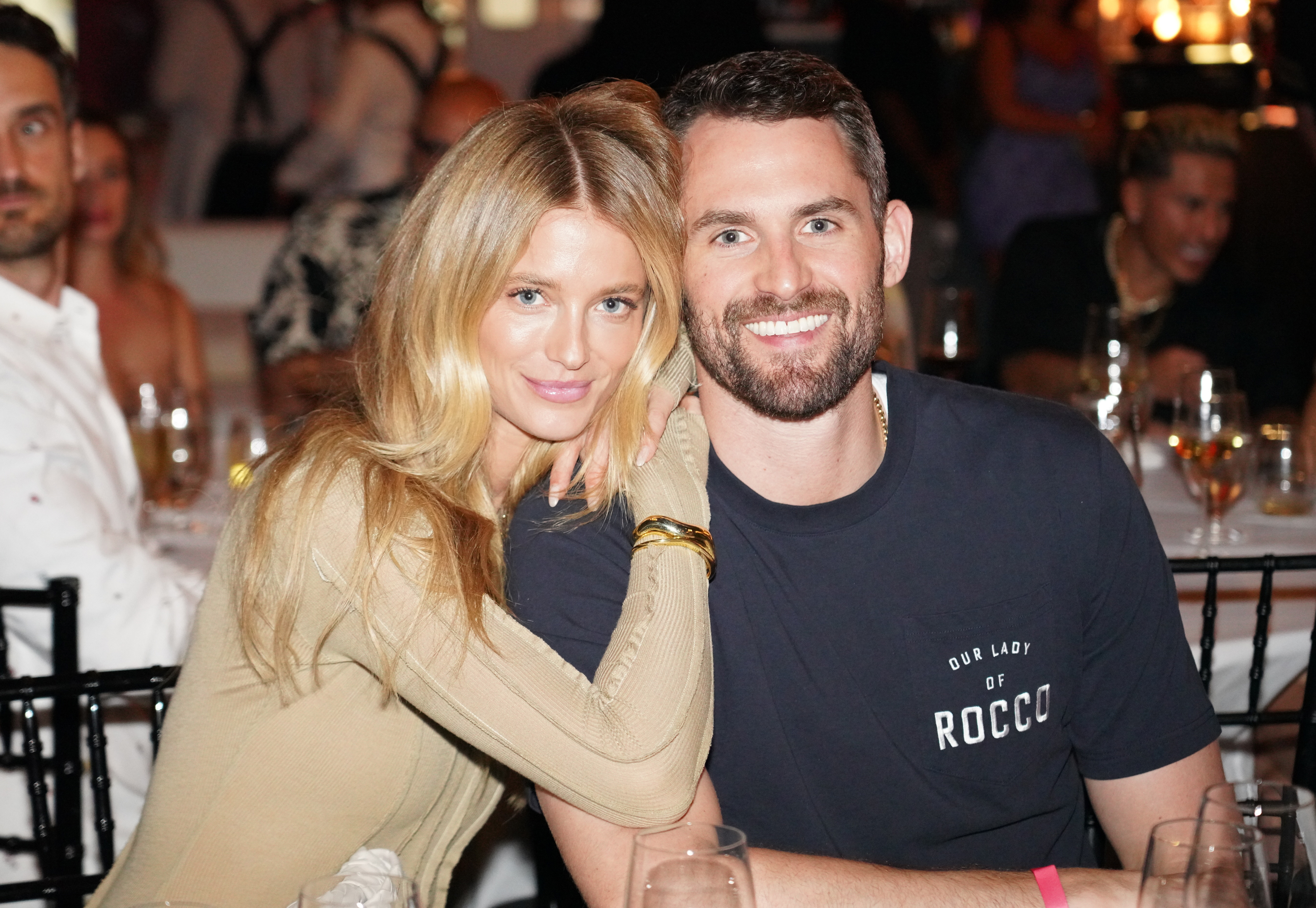 Kevin Love and Kate Bock: Love at first sight? 