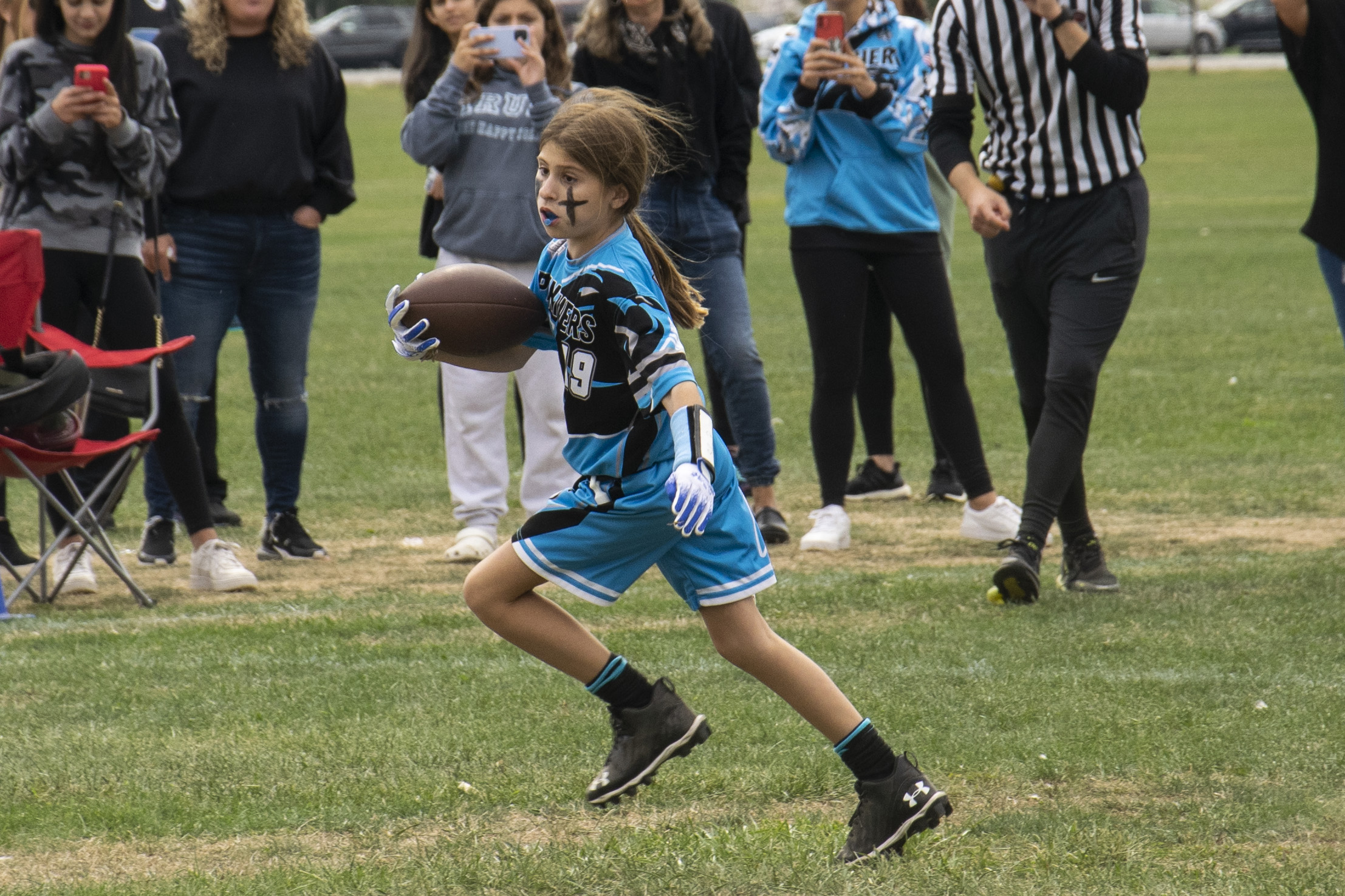 Scenes from Next Level Sports Girls Flag Football 