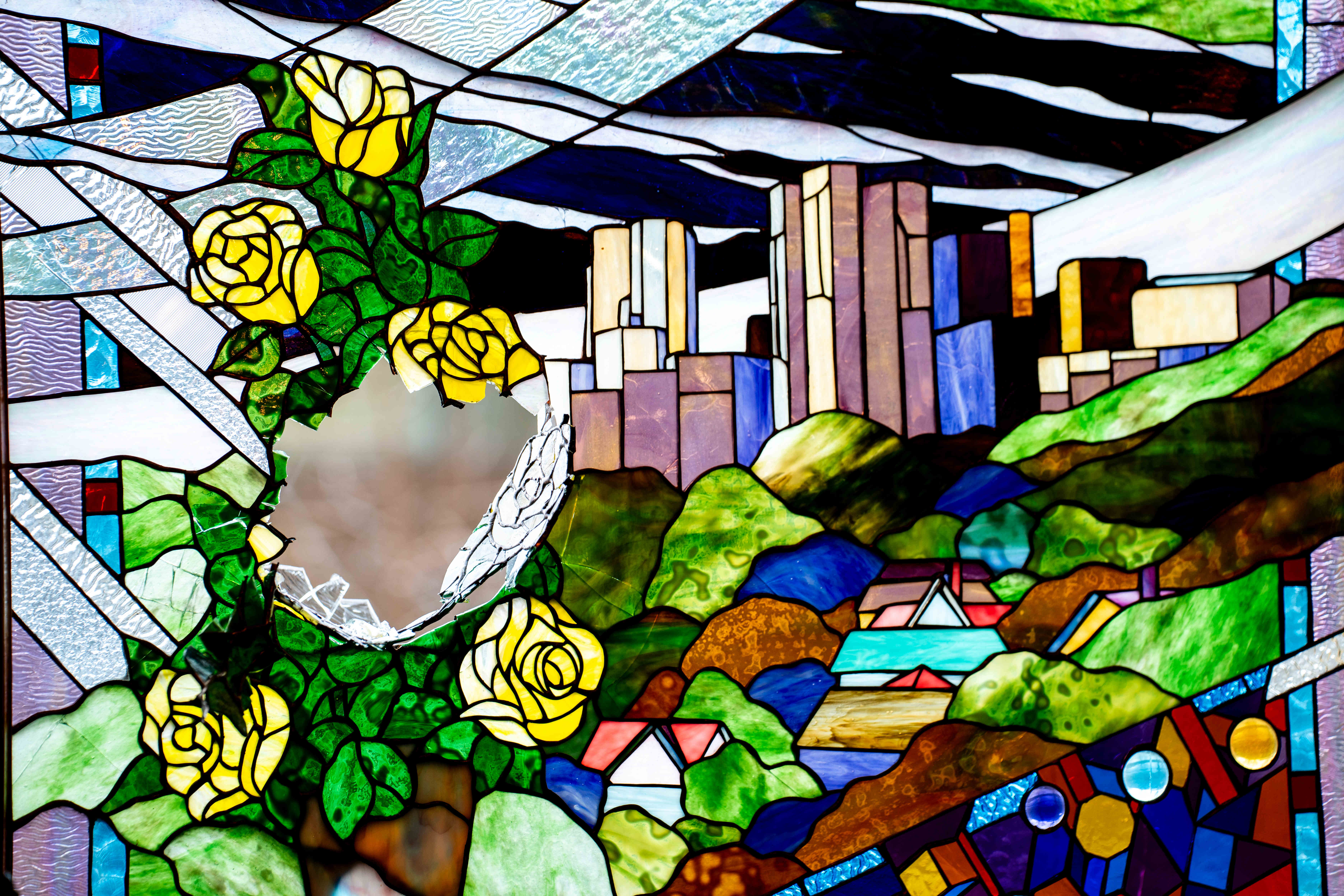 キャラメルさん☆専用 ダイヤモンドアートクラブ Stained Glass Fl