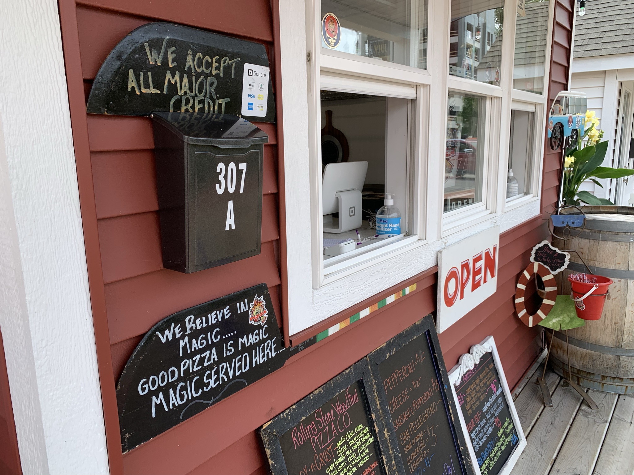 Rolling Stone Wood Fired Pizza Co. in downtown Muskegon