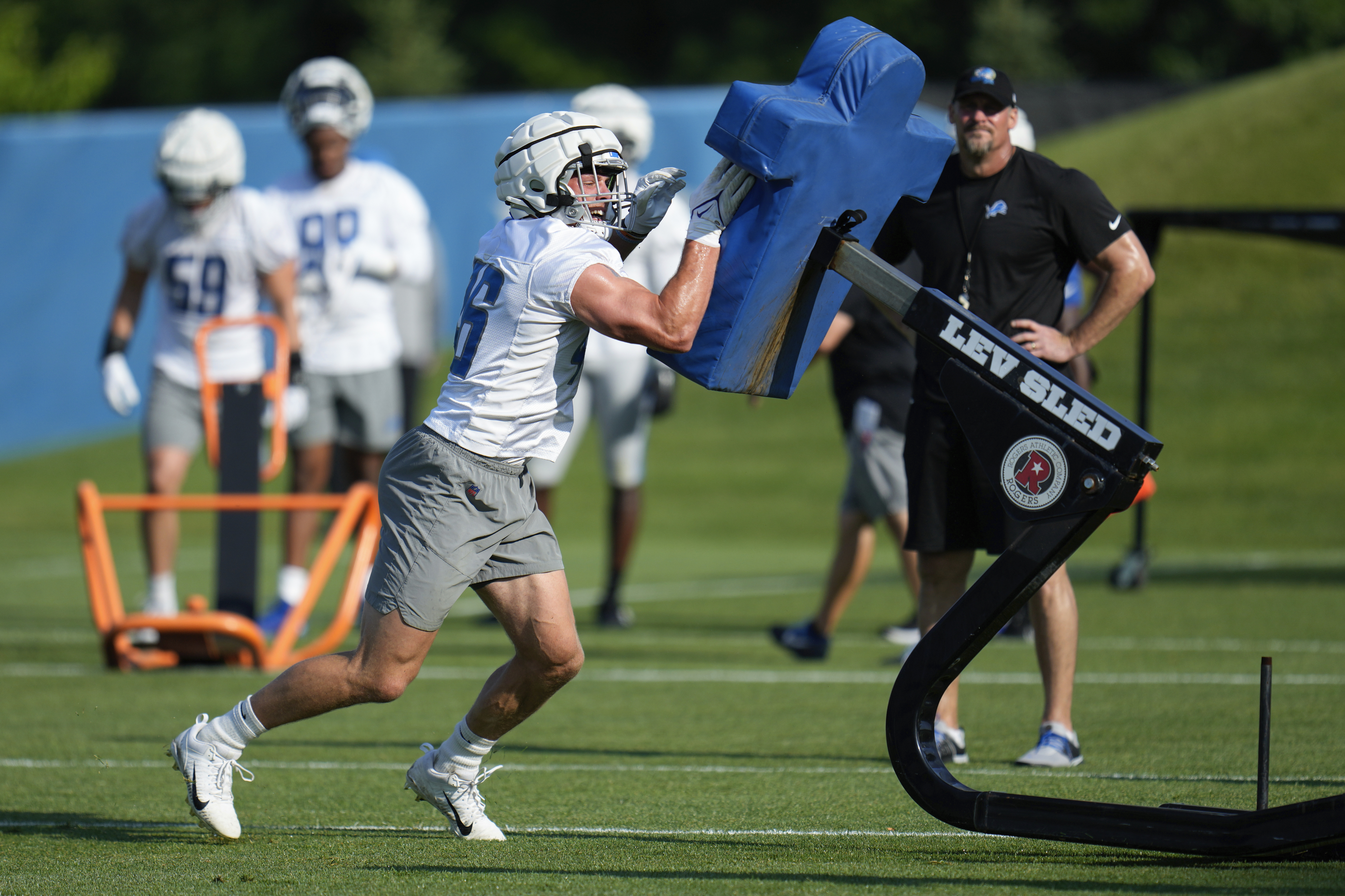 Lions rookie linebacker Malcolm Rodriguez addresses concerns about his size