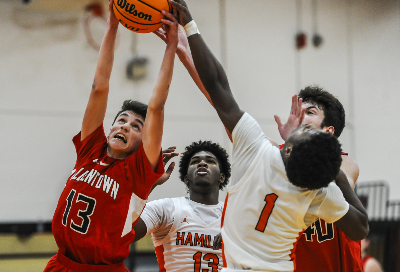 Allentown at Hamilton West Boys Basketball - nj.com