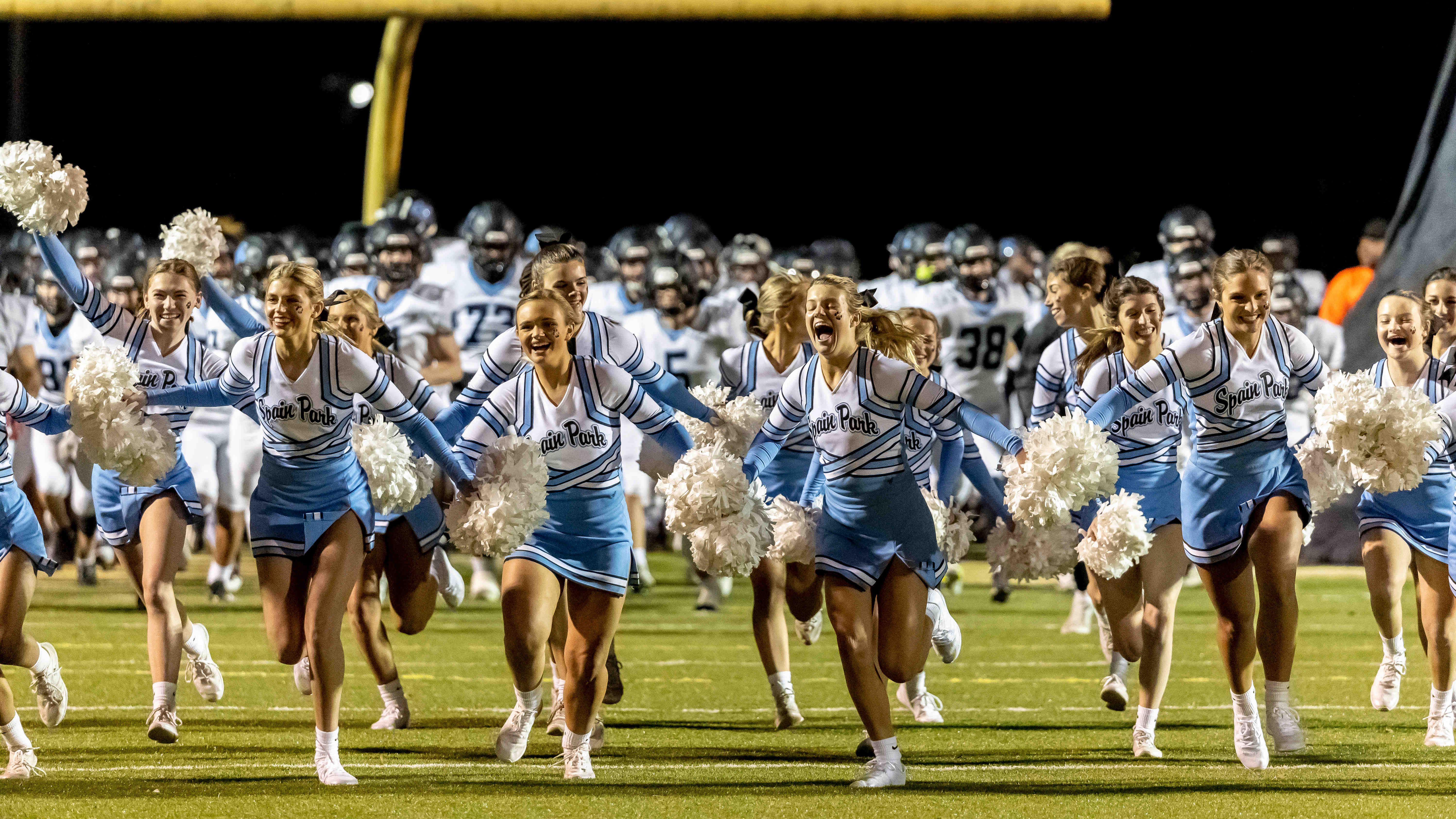 Got uniforms? Spain Park has more styles than positions on a