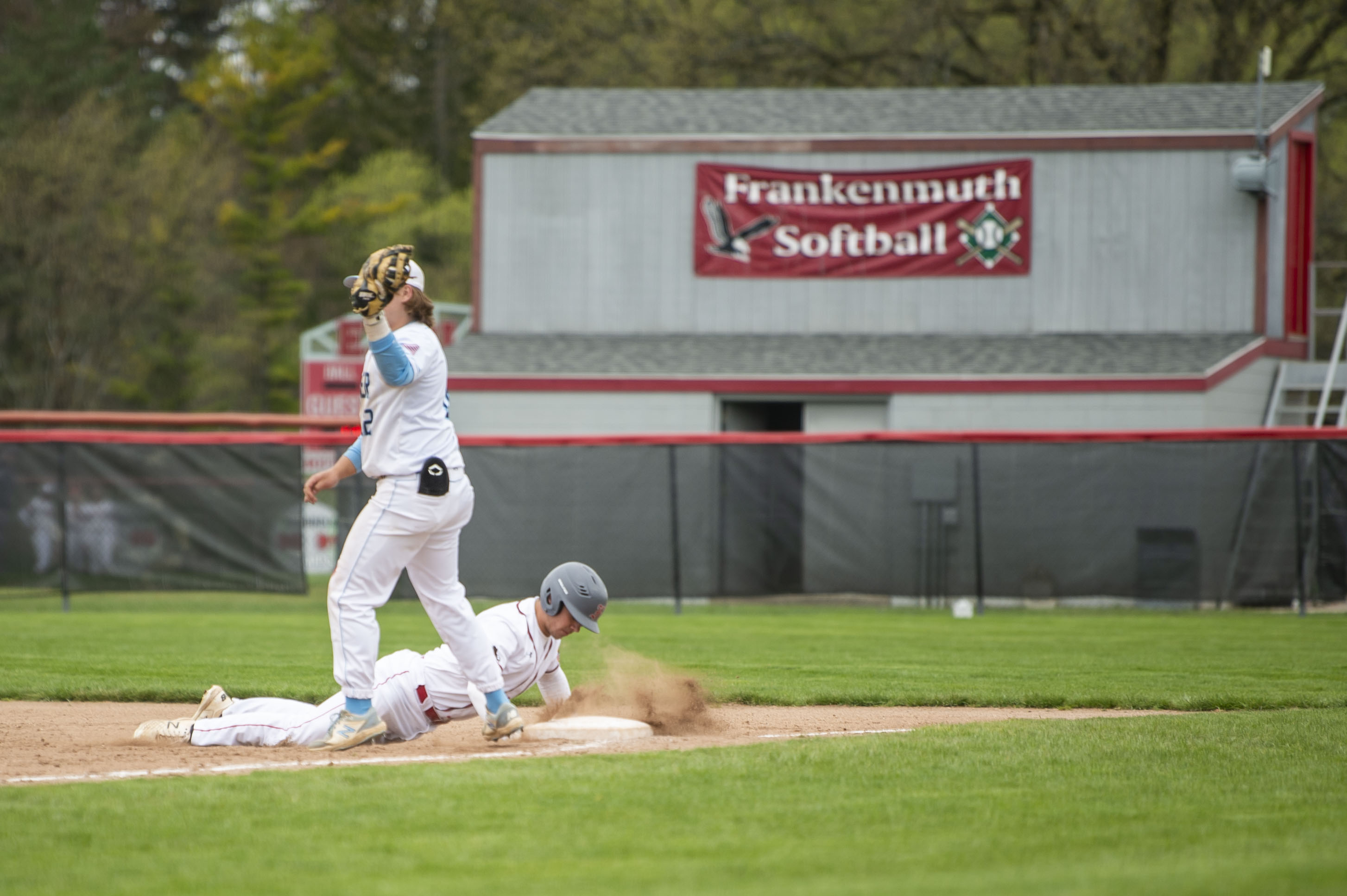 Frankenmuth baseball hosts Garber in double header