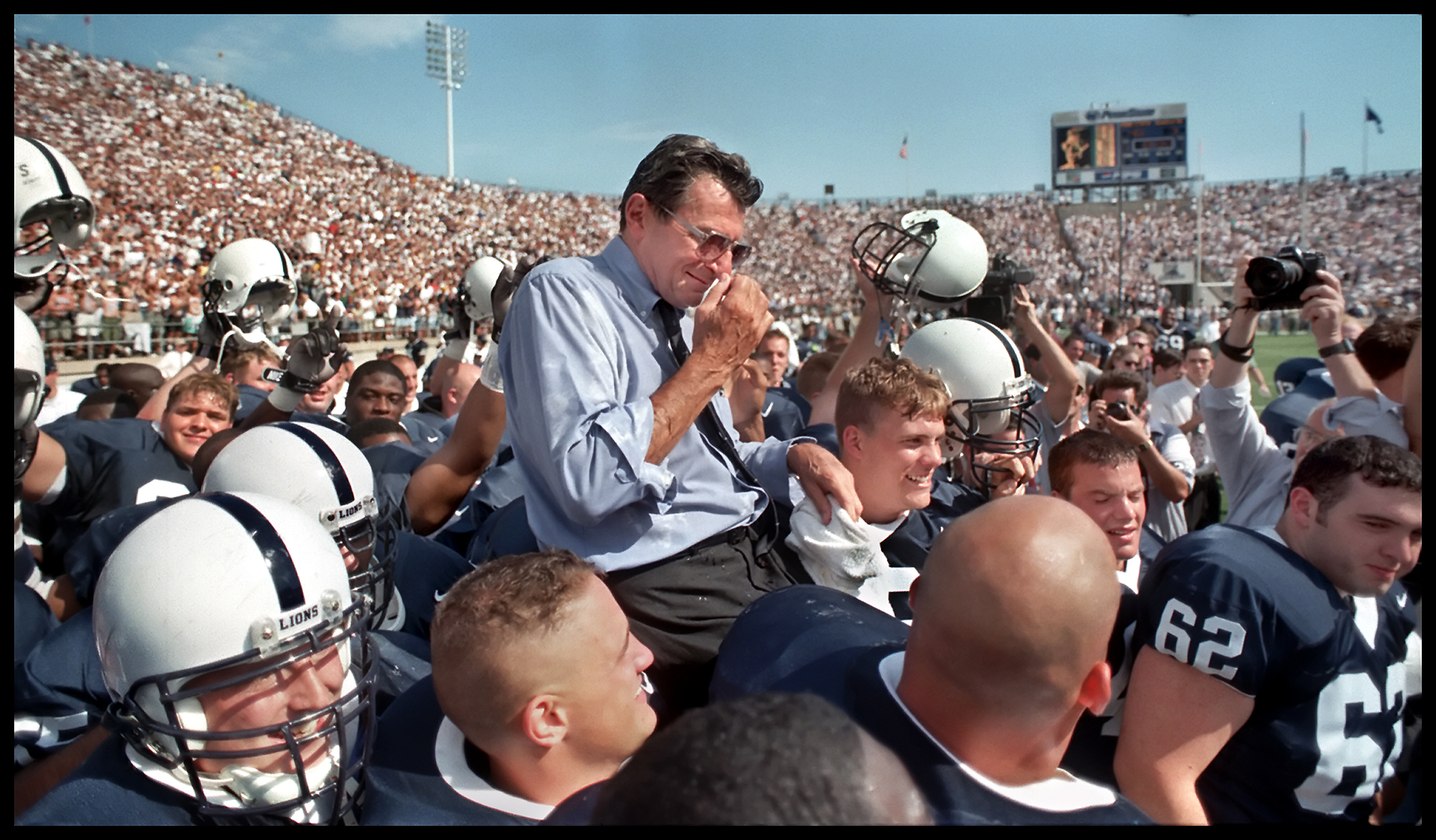 55 years ago today, Penn State hired Joe Paterno to be its head 