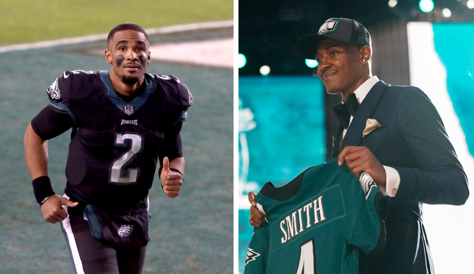 Rent is Due': Jalen Hurts Dazzles, DeVonta Smith Ties Eagles