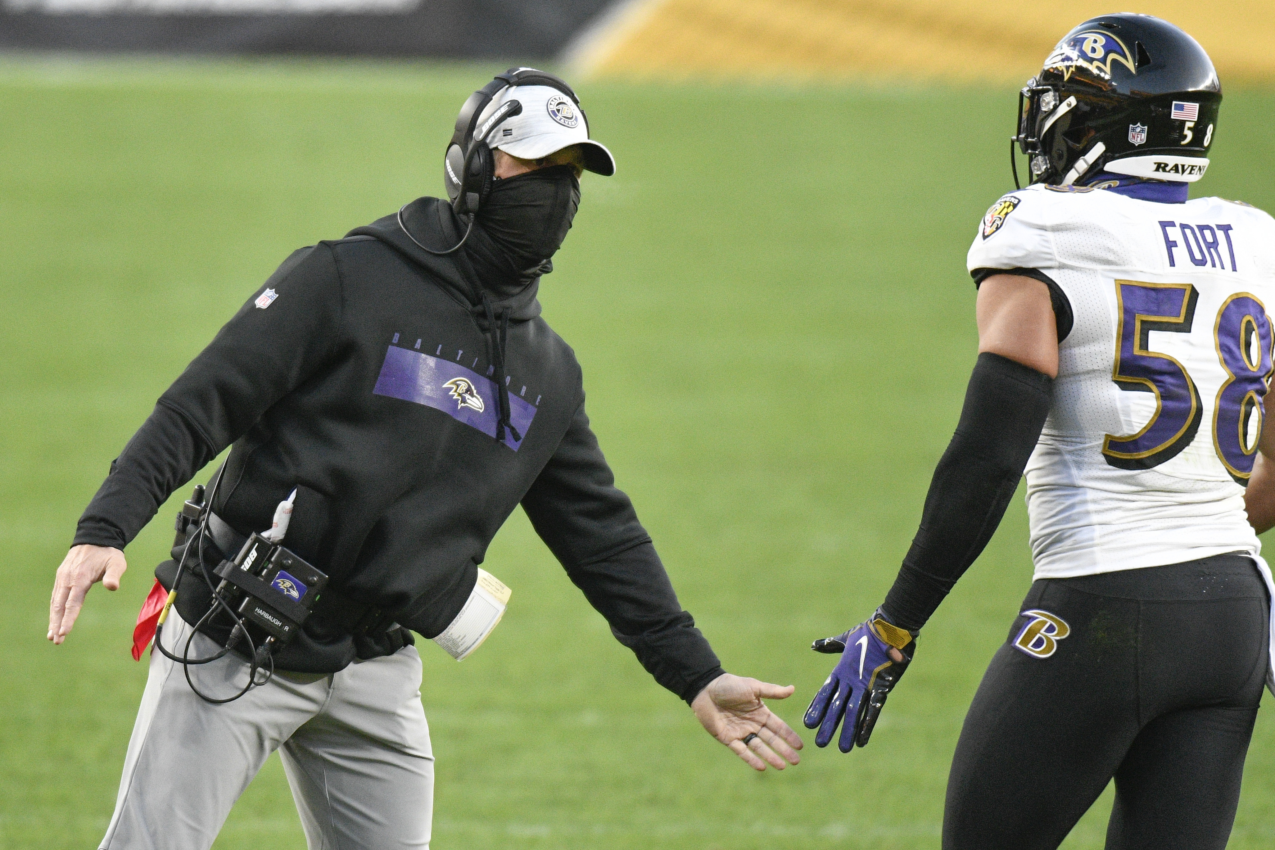 Baltimore Ravens coach, players discuss COVID response: 'We did