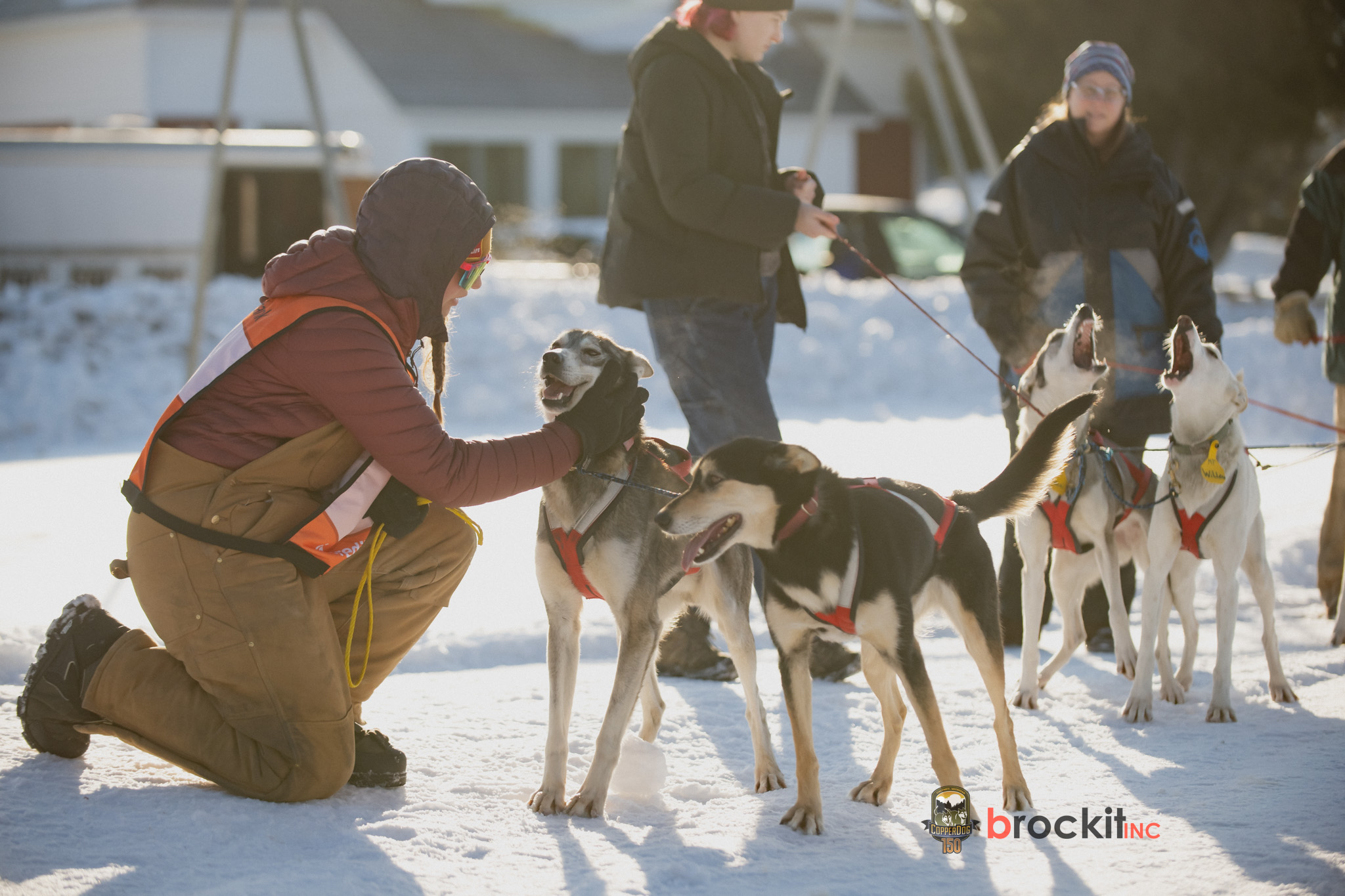 2023 CopperDog 150 sled dog race in Michigan's U.P.