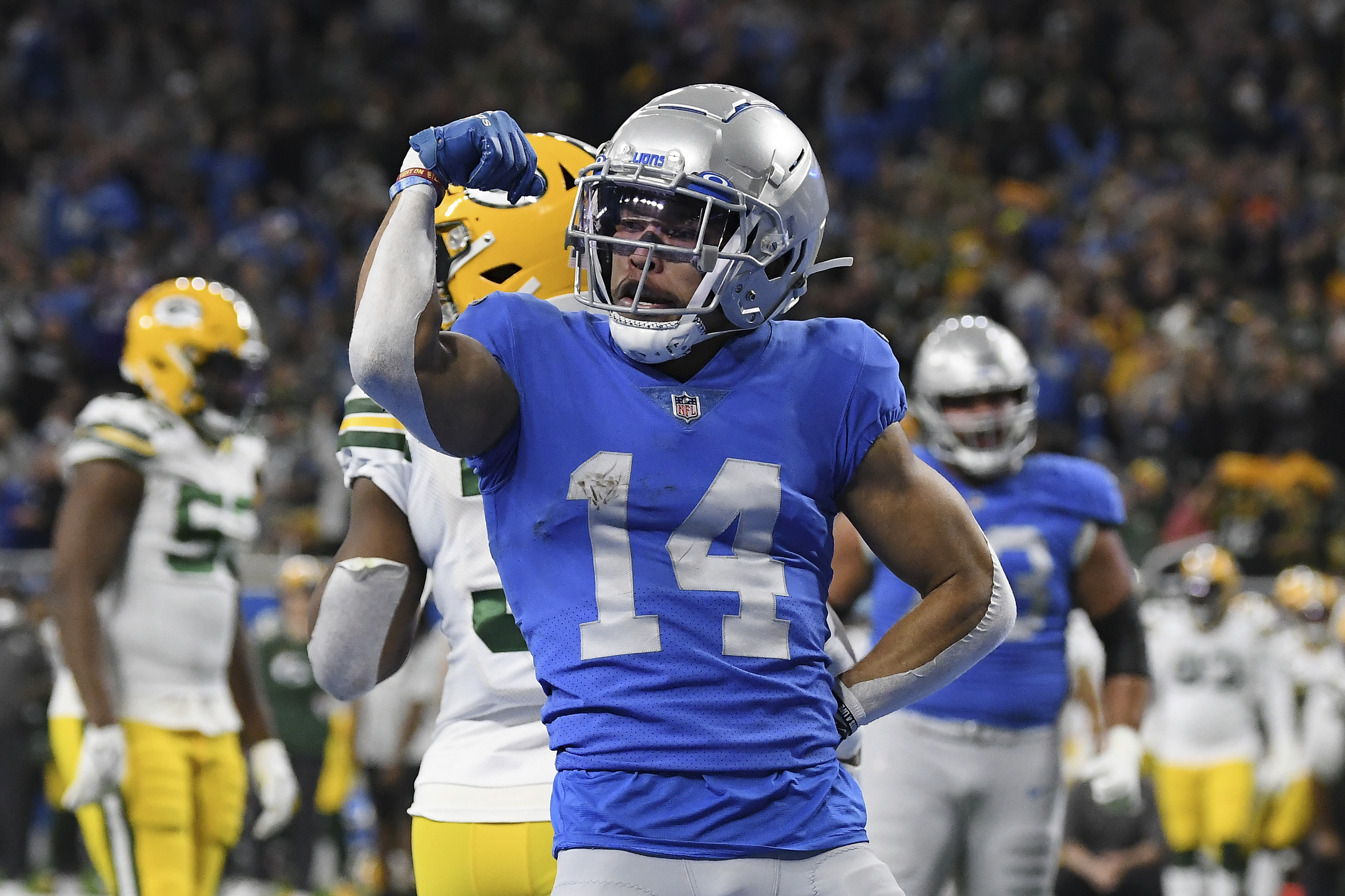 Amon-Ra St. Brown is top 5-10 receiver in the NFL, Lions' Ben Johnson says  