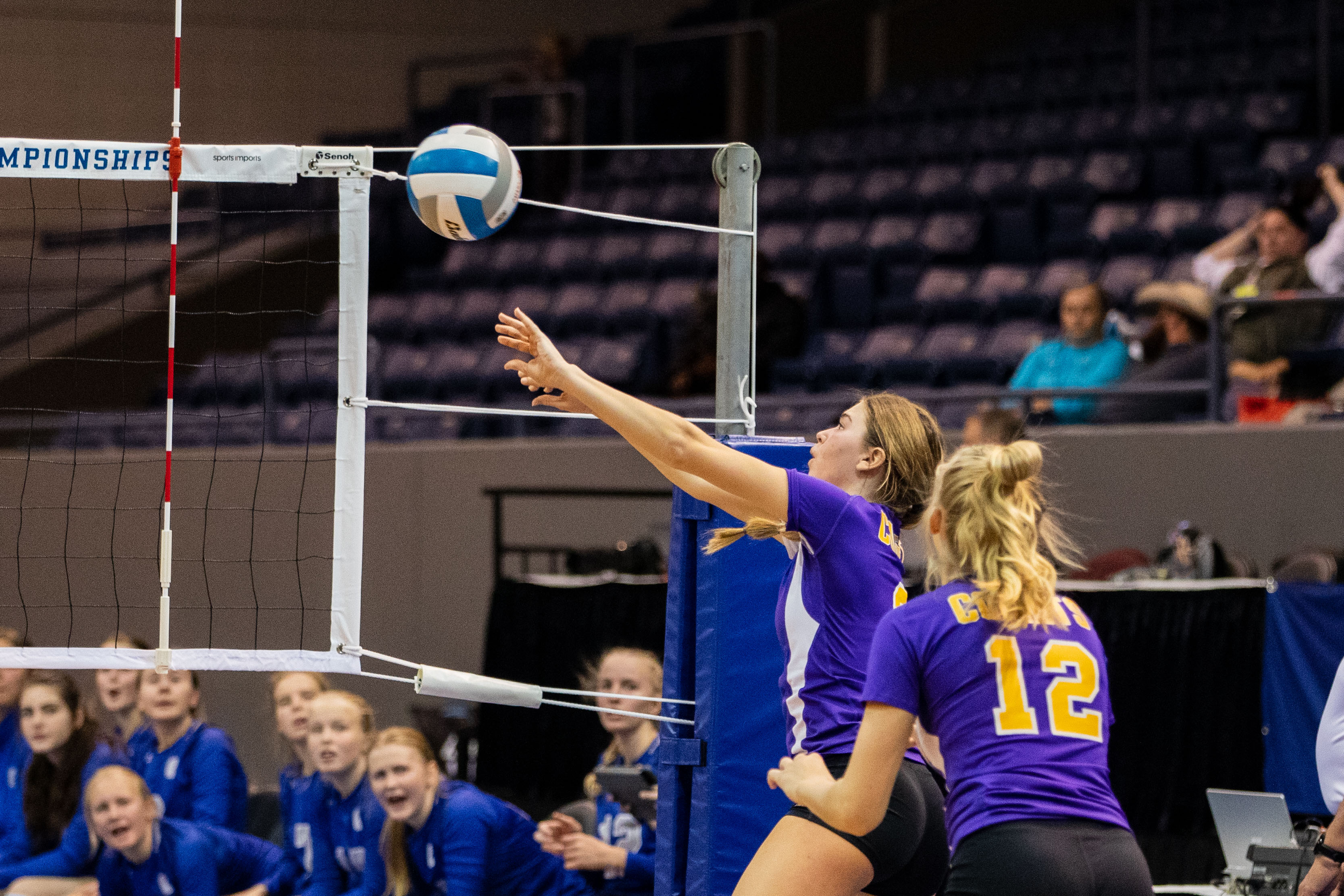 Kalamazoo Christian faces off against Calumet volleyball semifinals