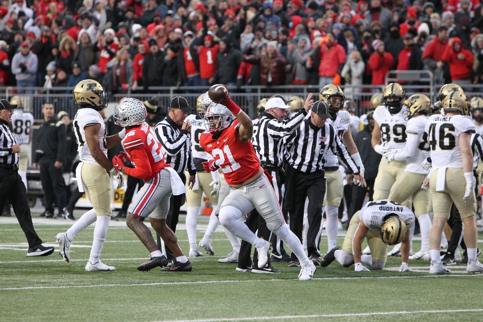 Ohio State vs Purdue, November 13, 2021