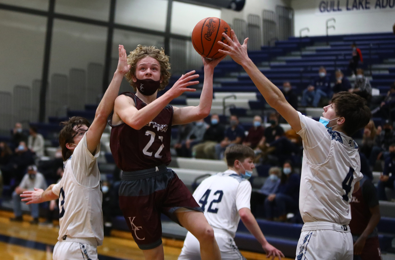 Gull Lake boys basketball takes the win over Kalamazoo Central 56-37 ...