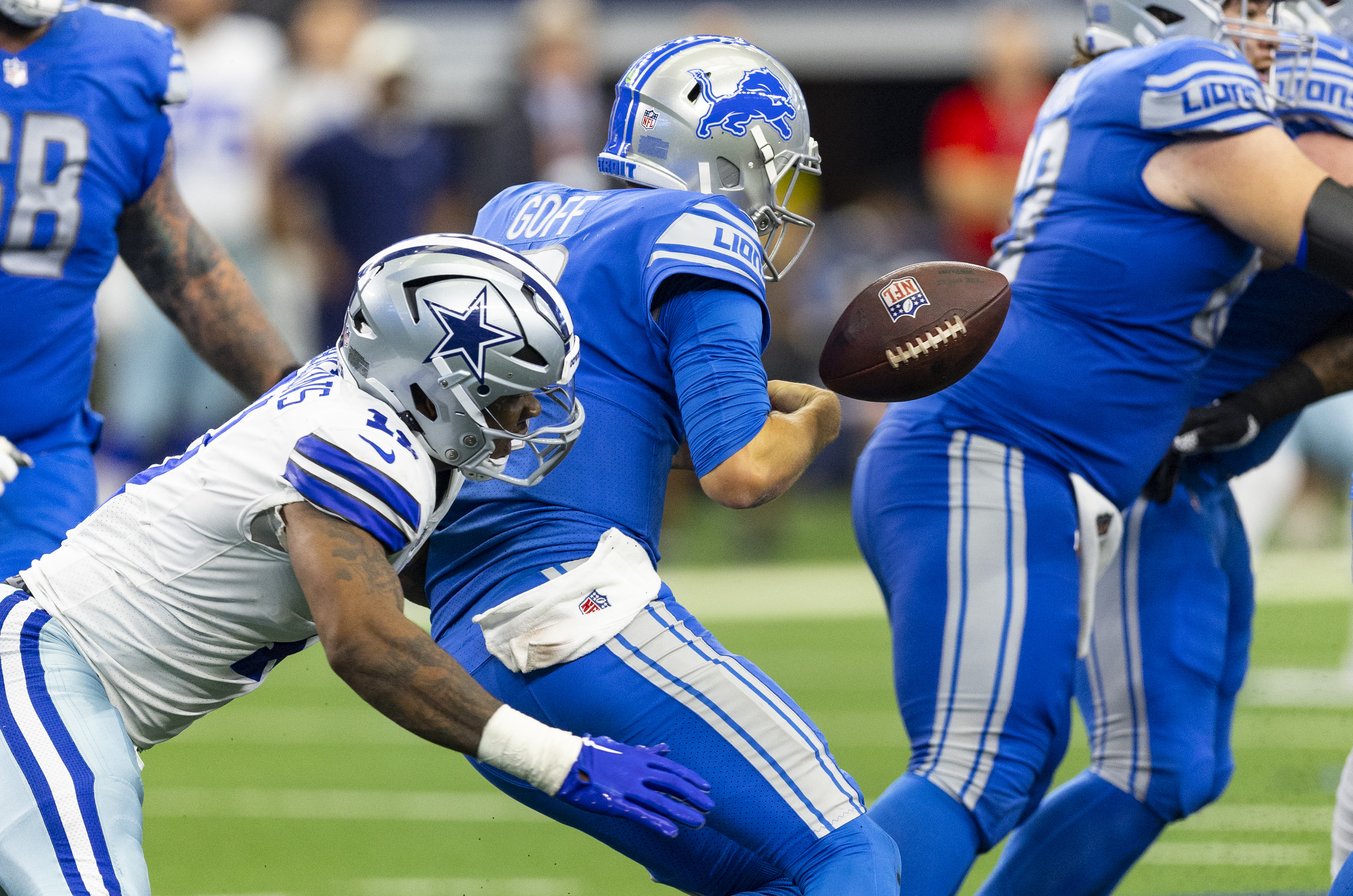 Detroit Lions at Dallas Cowboys: Week 7 NFL action 