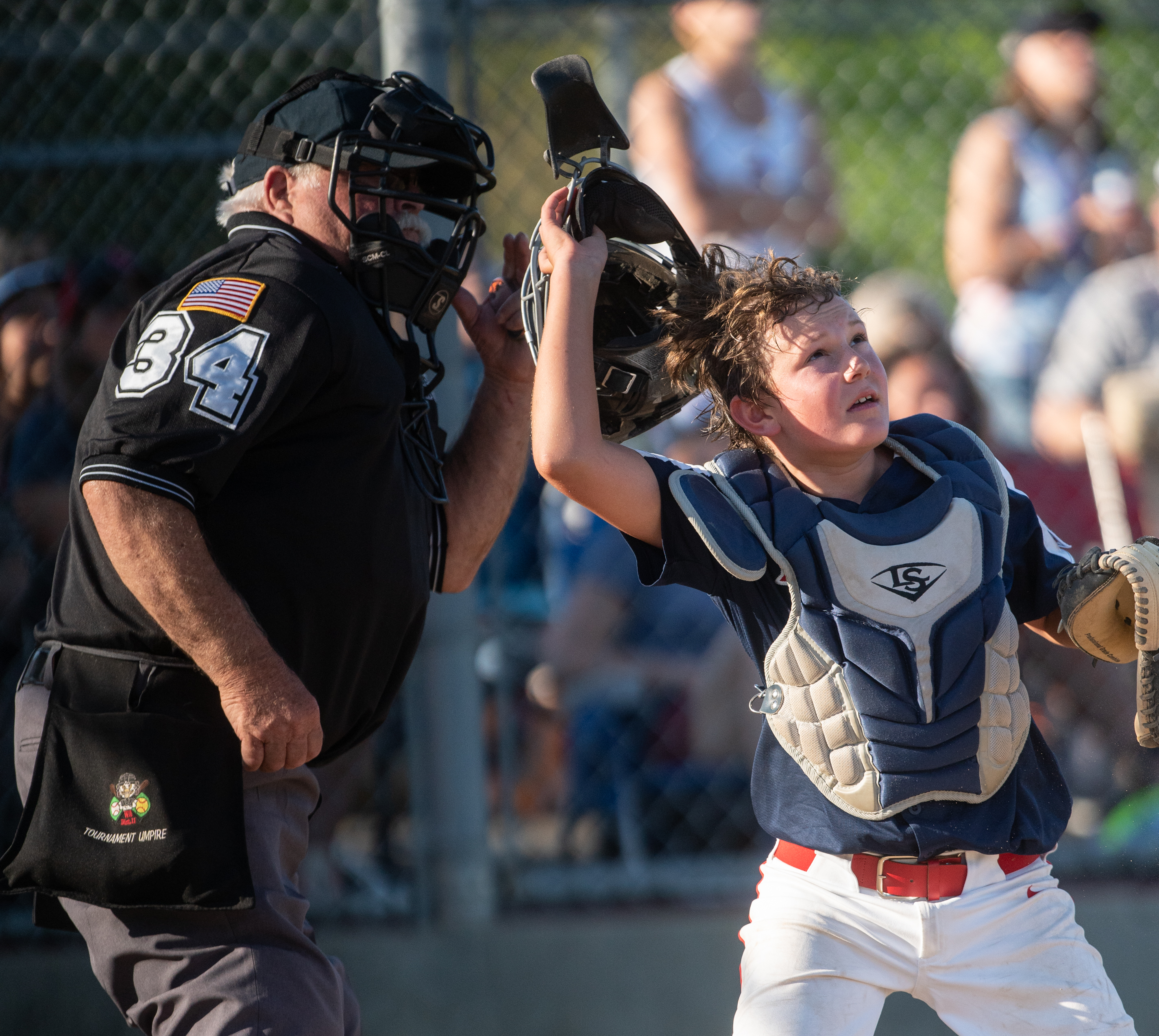 Female Little League Umpire Enjoys Taking Control