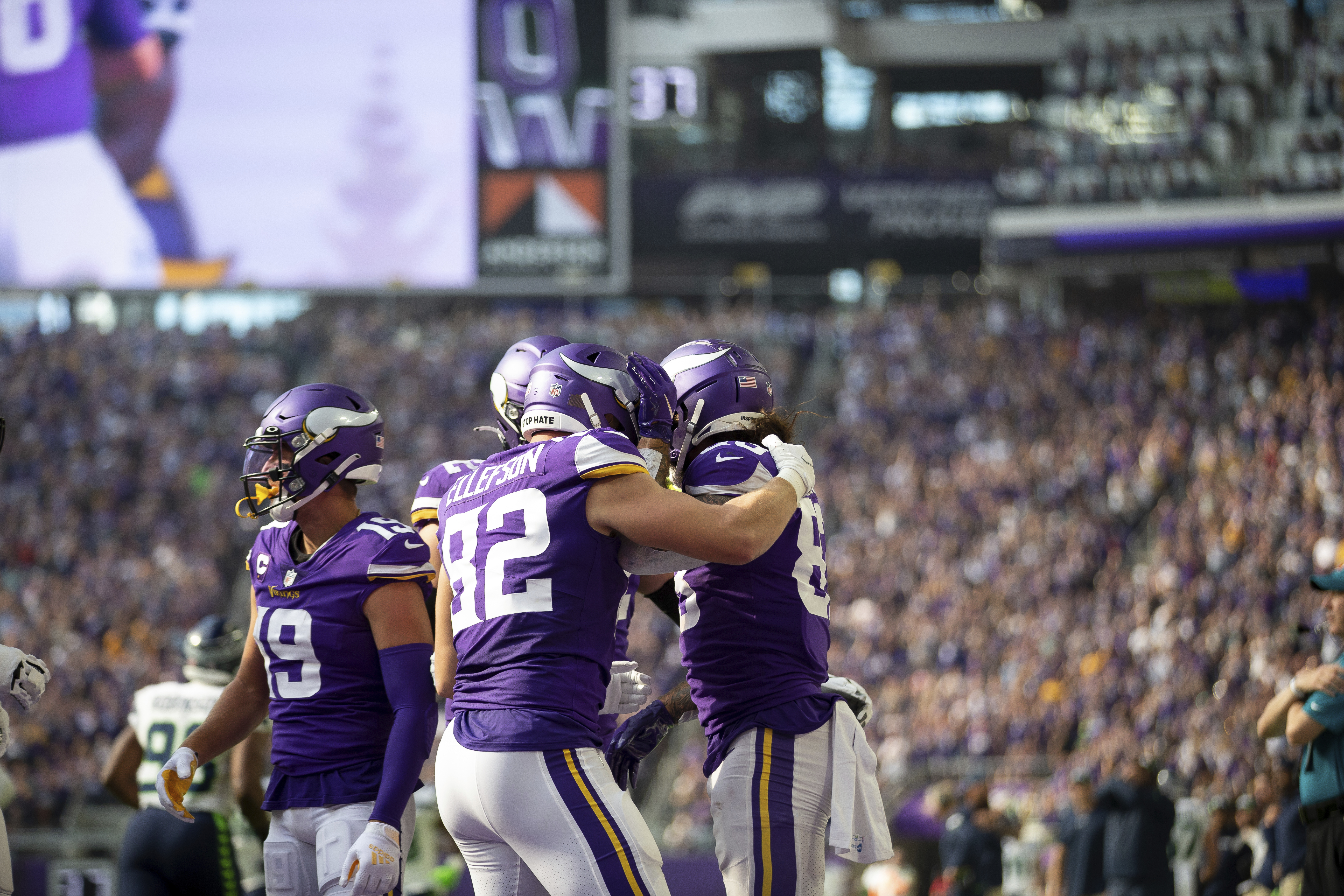 Kirk Cousins, Minnesota Vikings beat Seattle Seahawks 30-17