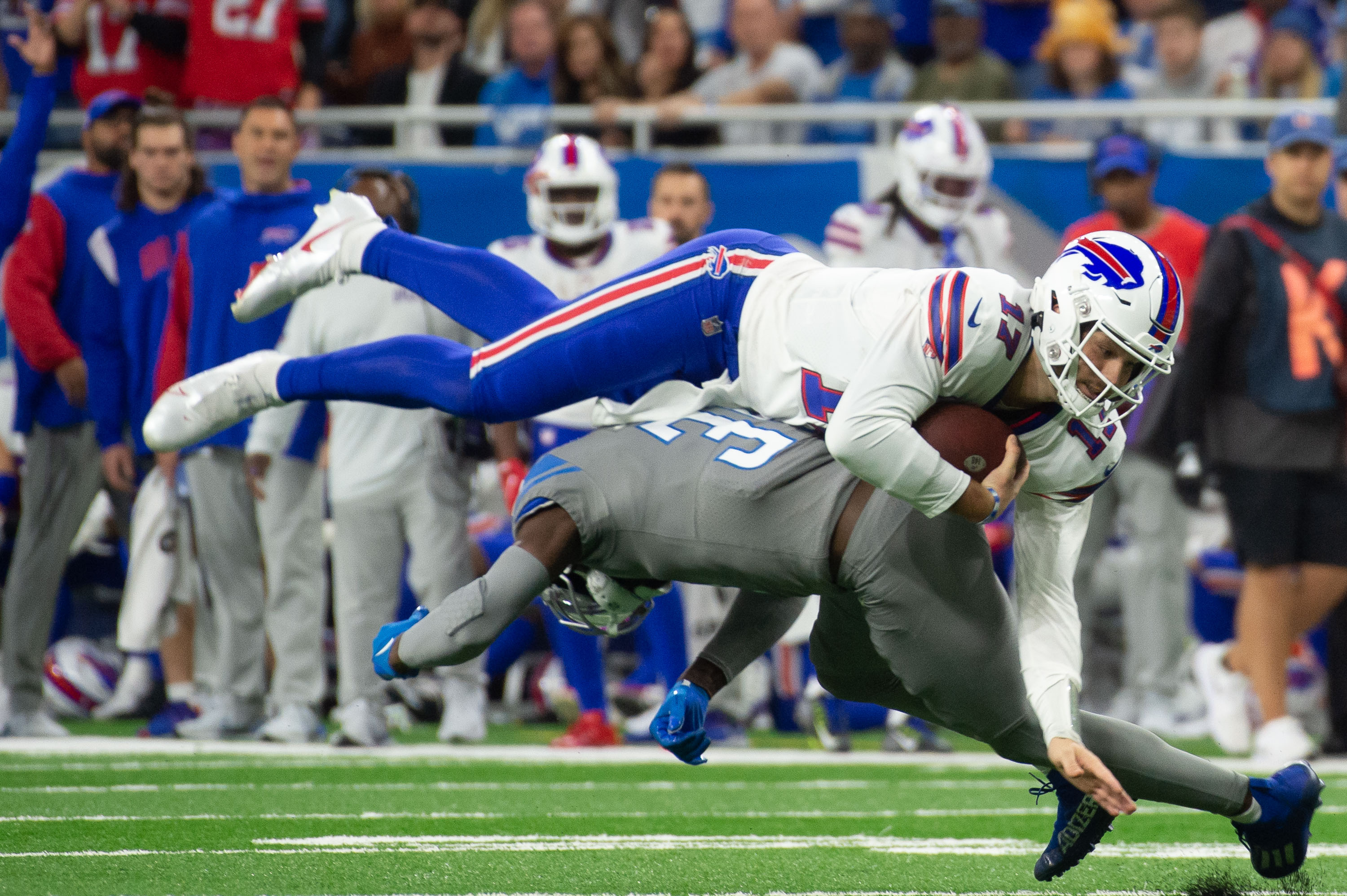 Lions vs. Bills Player Props for Thanksgiving Football: Josh Allen