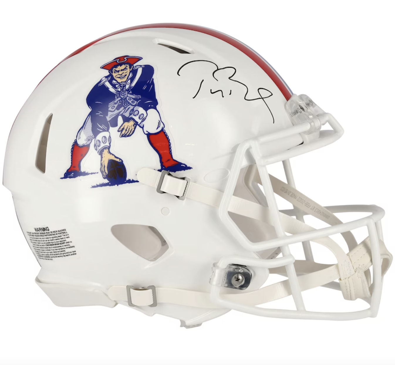 Tom Brady New England Patriots Signed Nike Red Throwback Limited Jersey  Fanatics