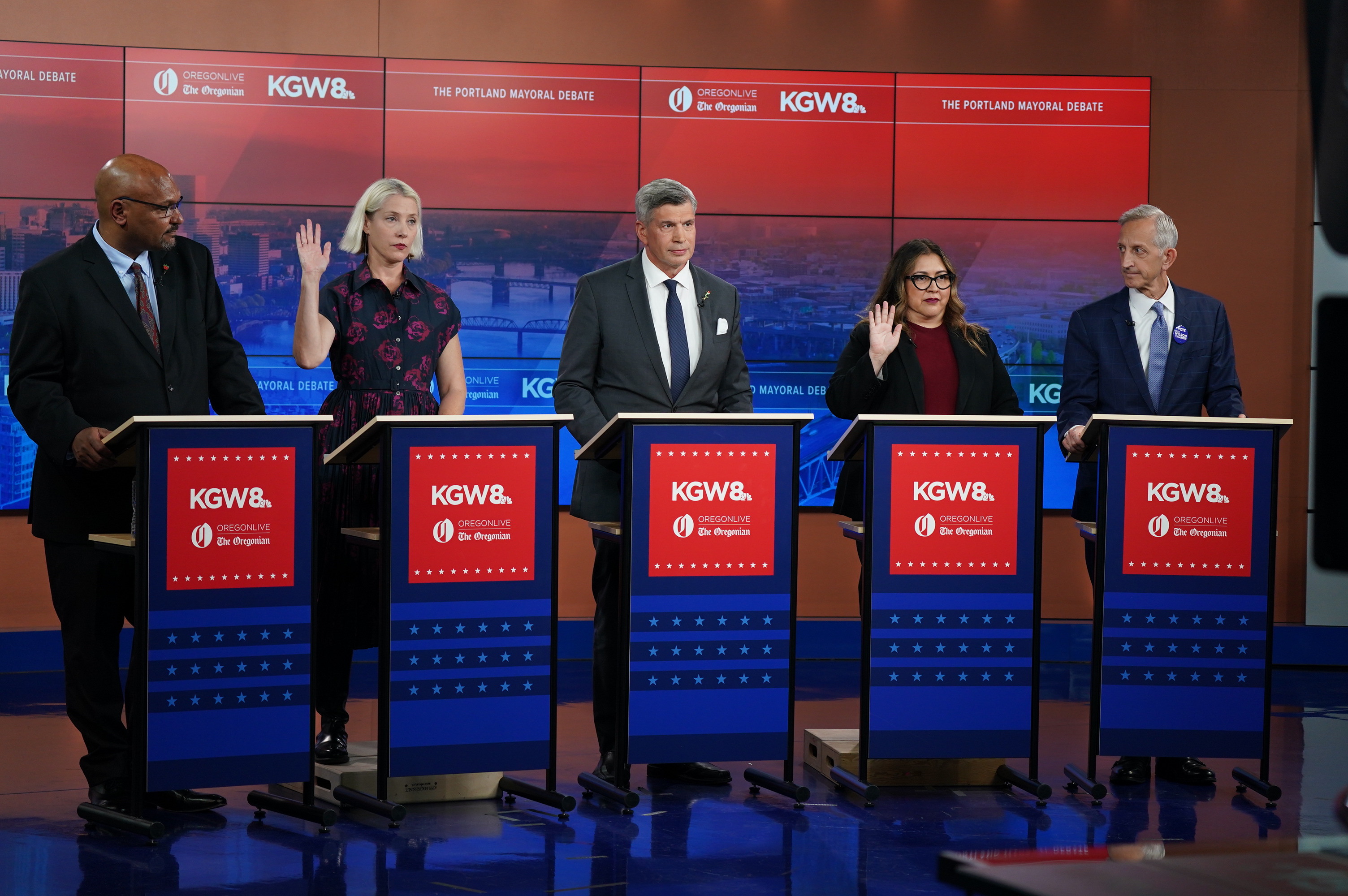 Portland mayoral debate 2024 - oregonlive.com