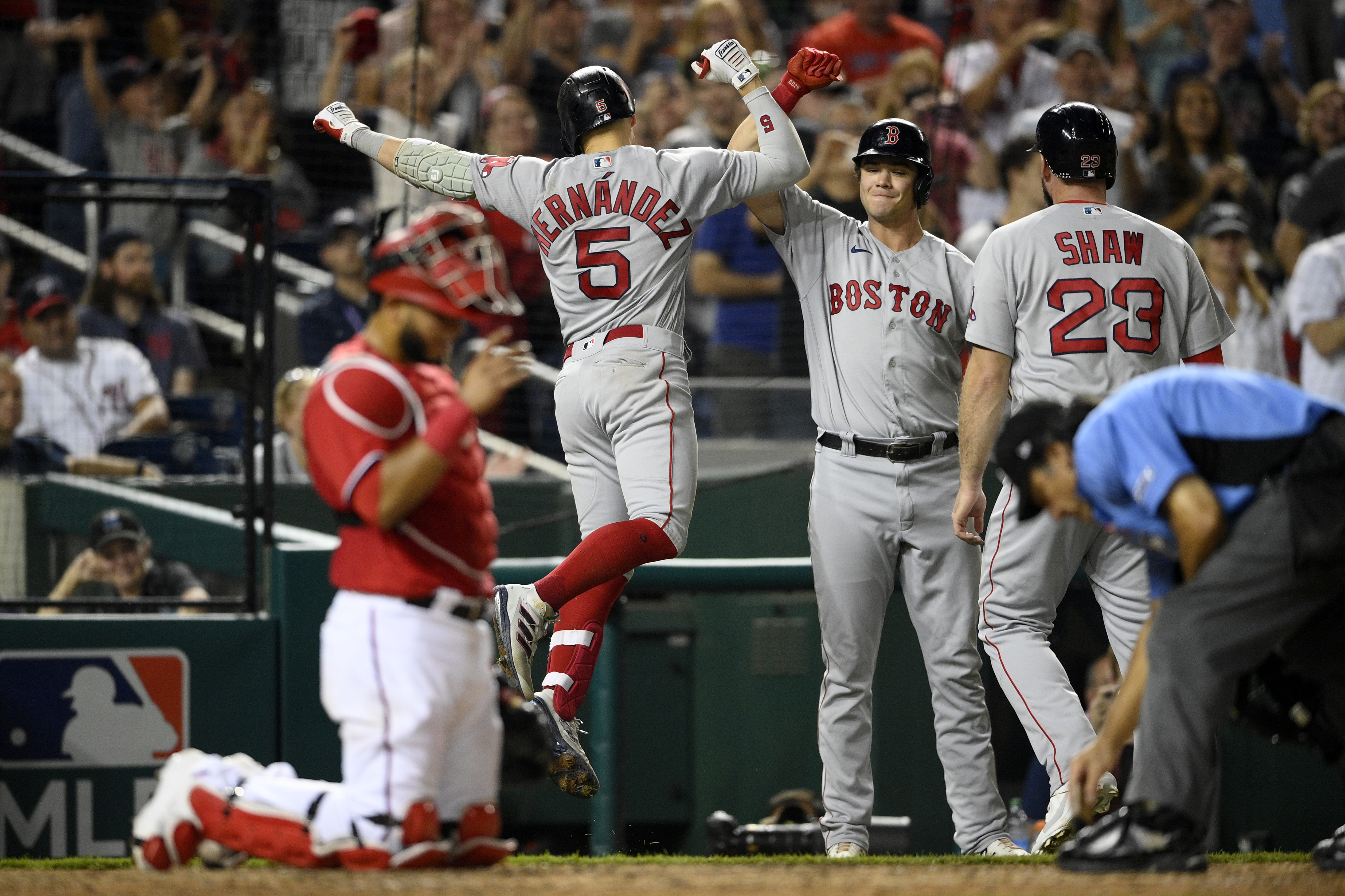 Boston Red Sox beat New York Yankees in AL wild-card game at Fenway Park -  The Washington Post