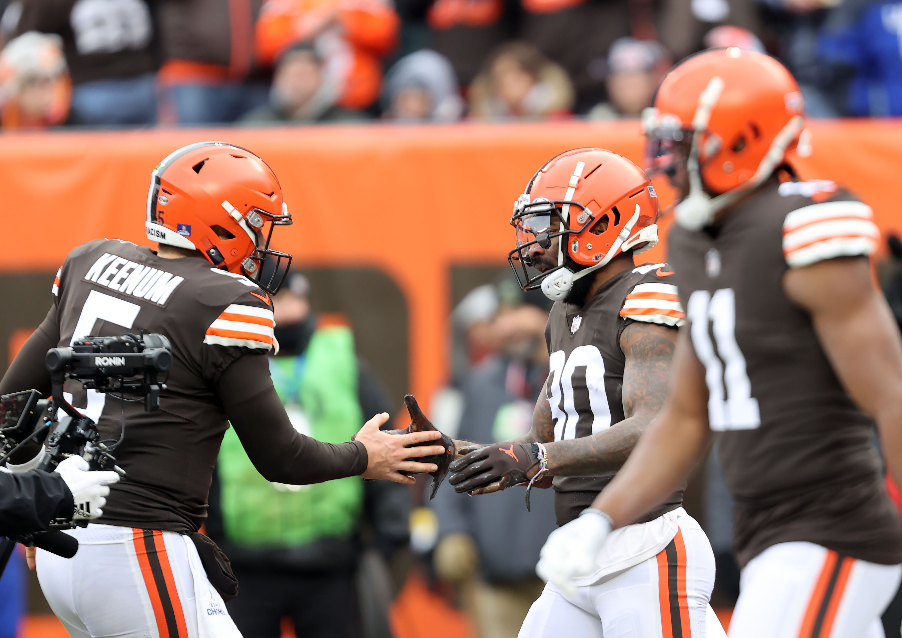 Cleveland Browns Case Keenum vs. Cincinnati Bengals, January 9, 2022 