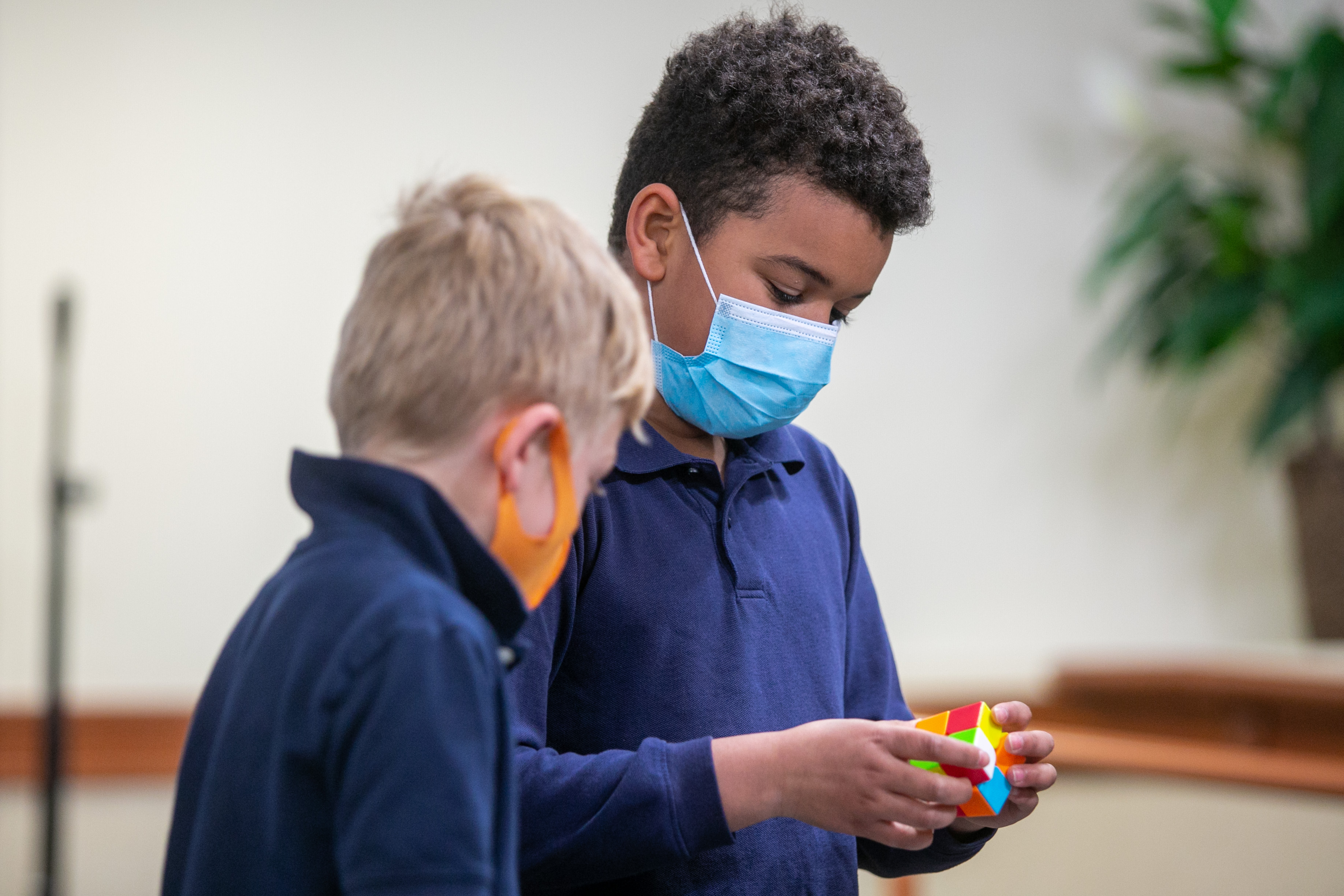 Potter’s House students perform talent show for Covenant Living penpals