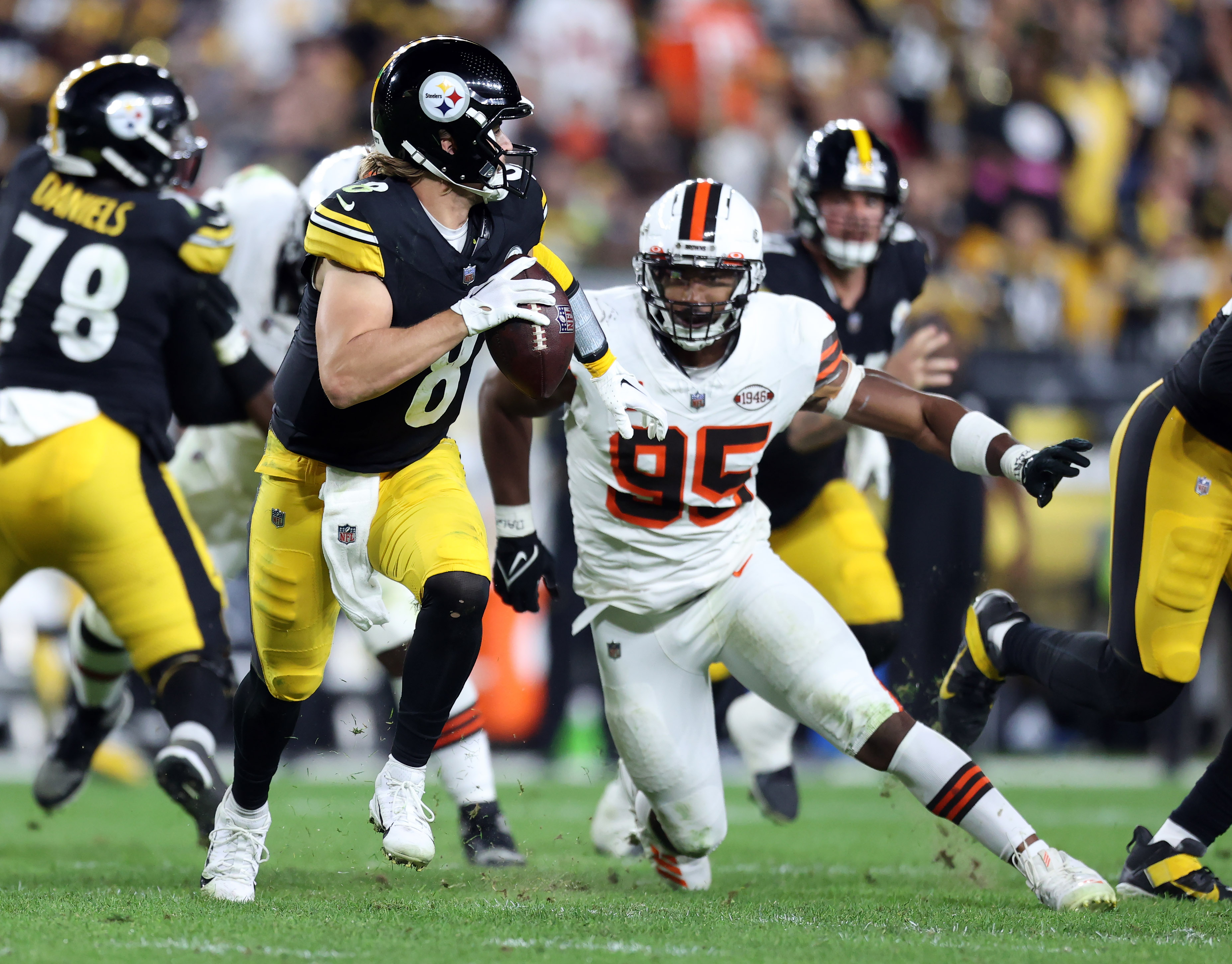 Steelers' T.J. Watt on performance from run defense vs. Ravens