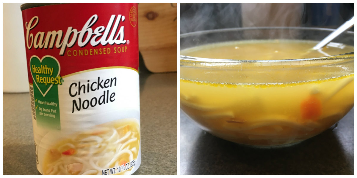 Marketside Chicken Noodle Soup - Fresh Deli Soup, 16 oz Cup