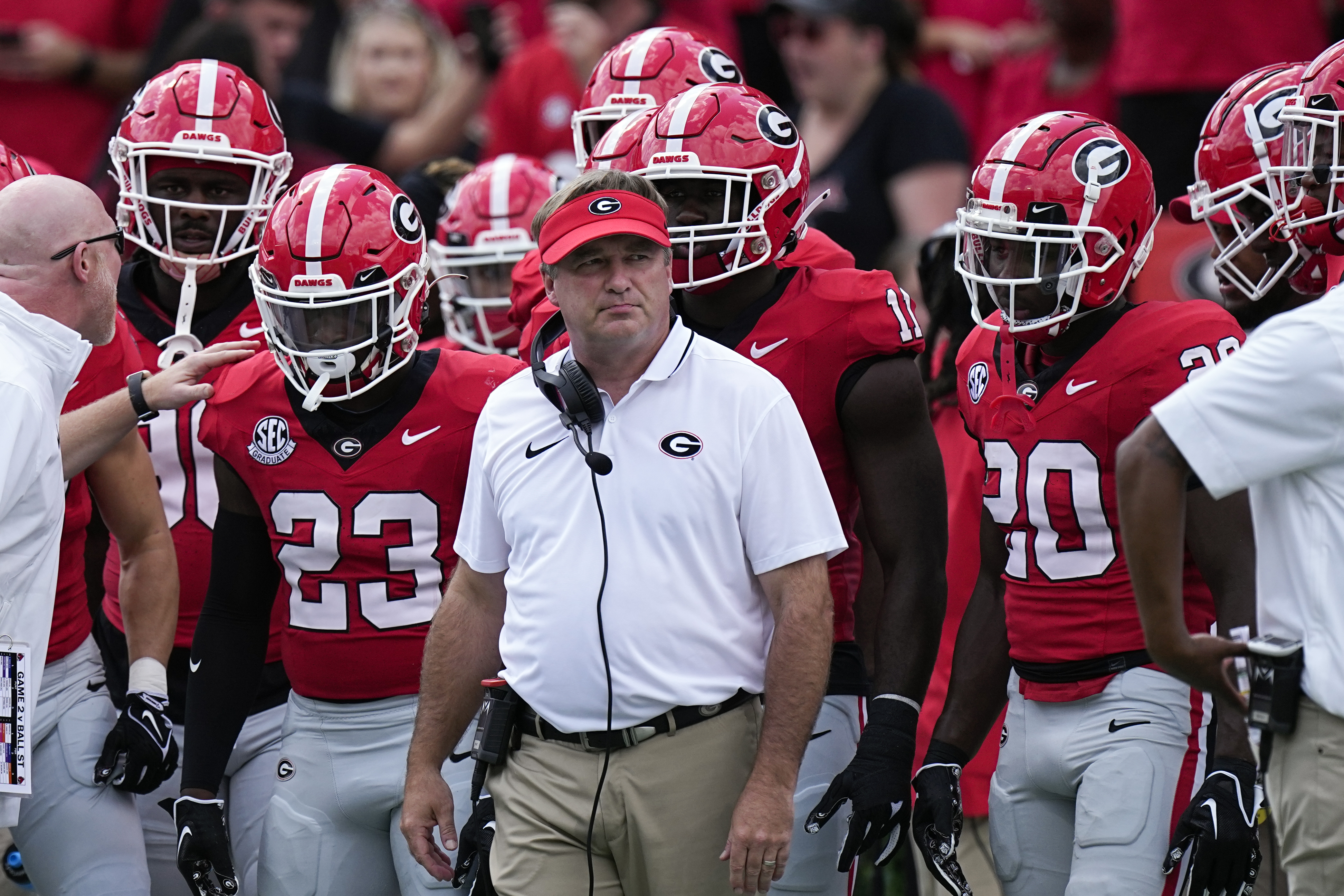 Georgia football's game vs. Vanderbilt has kickoff, TV channel set