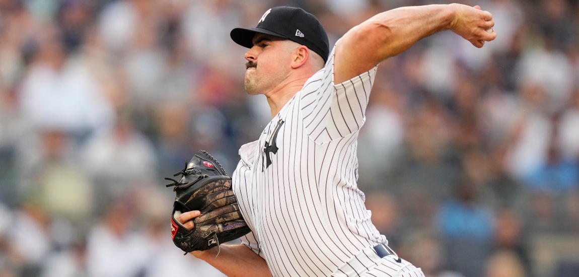 Carlos Rodon guides Yankees to split with Mets