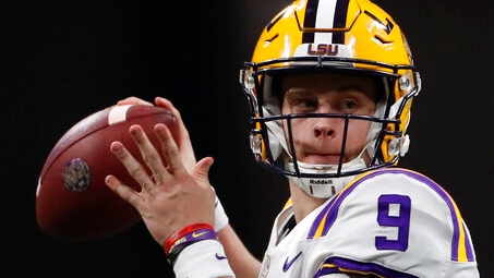 LSU QB Joe Burrow - Cleveland.com