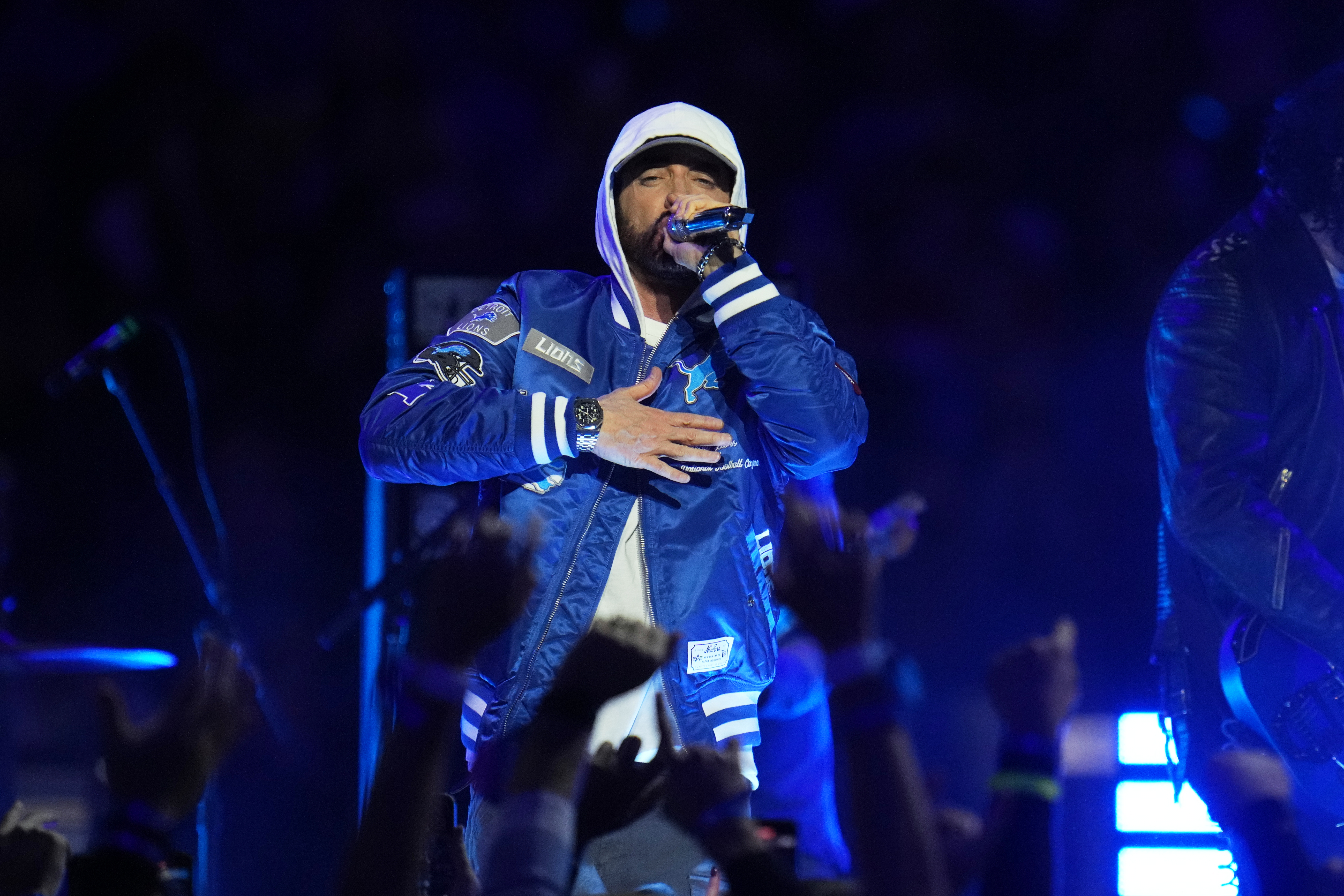 Eminem celebrates 18 years drug-free after near-fatal overdose