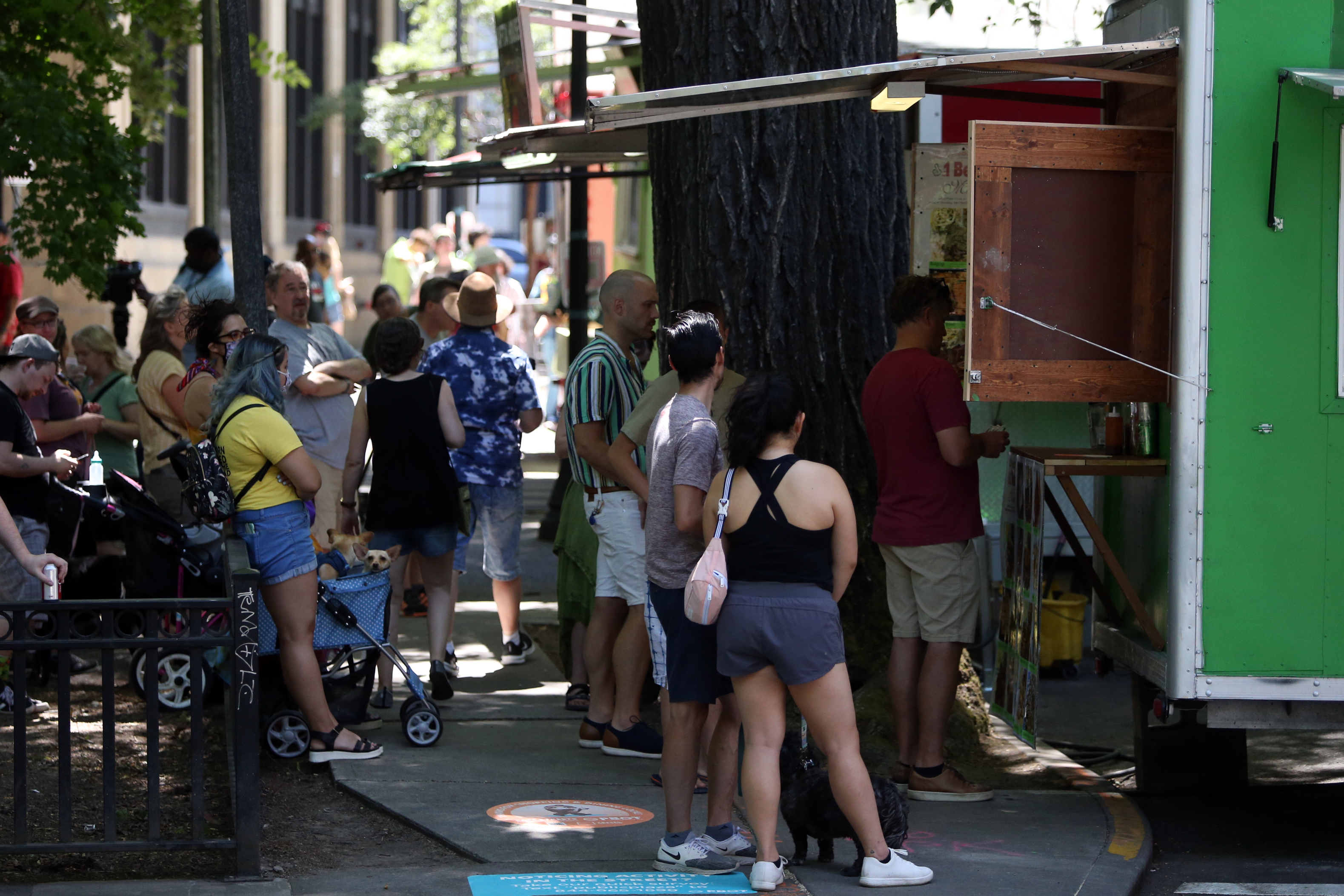 The Cart Blocks grand opening - oregonlive.com