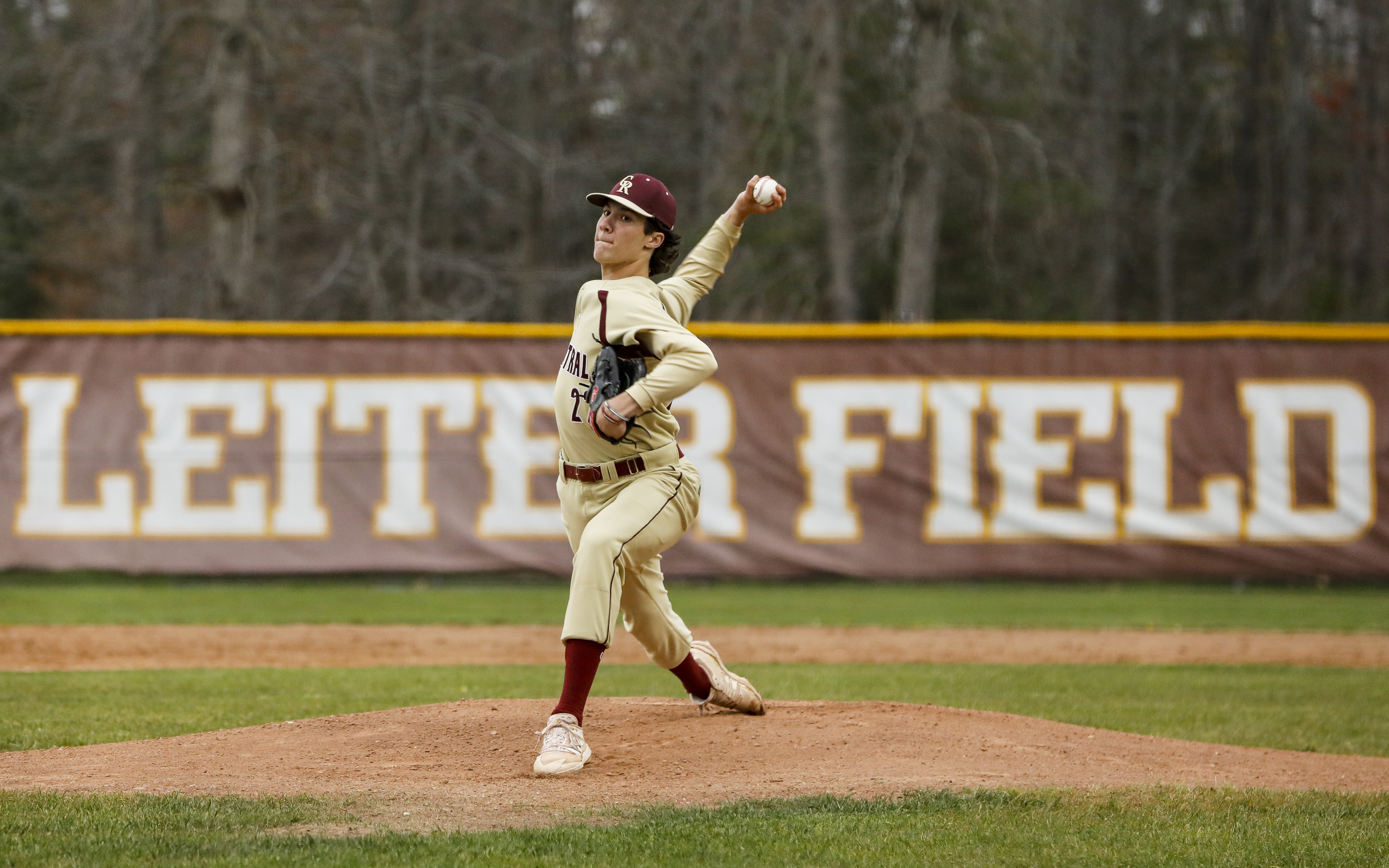 Cam Leiter Pitches One-Hitter as Central Upsets Jackson Memorial