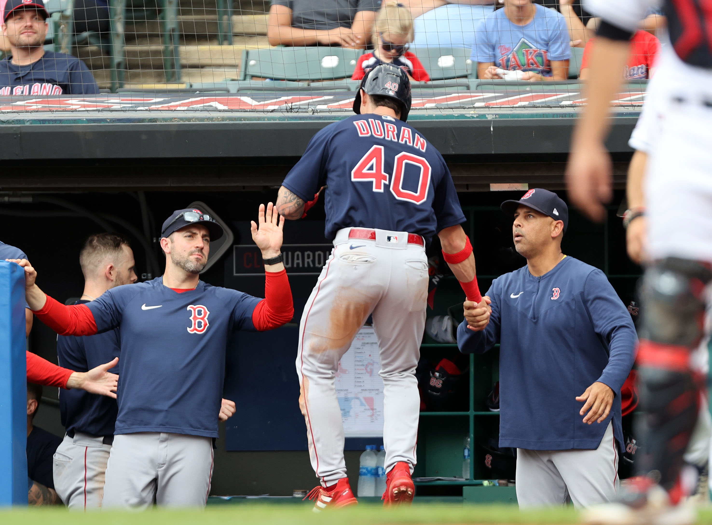 Jarren Duran in Boston Red Sox lineup vs. Athletics on Saturday; he's  leading off and playing RF 