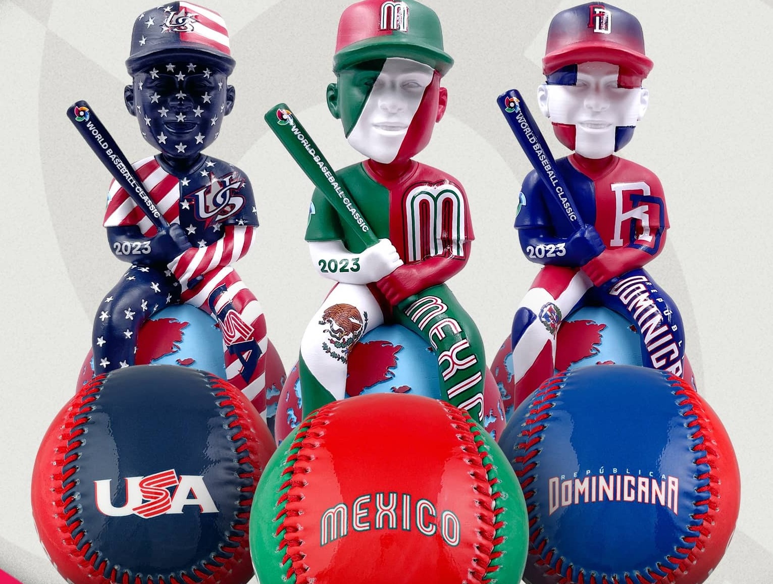 World Baseball Classic bobbleheads available 
