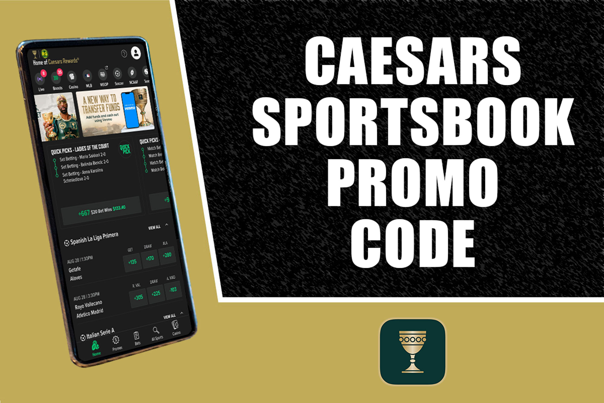 Caesars Sportsbook promo code: Claim $1,000 MNF bet, exclusive $250  Kentucky bonus 