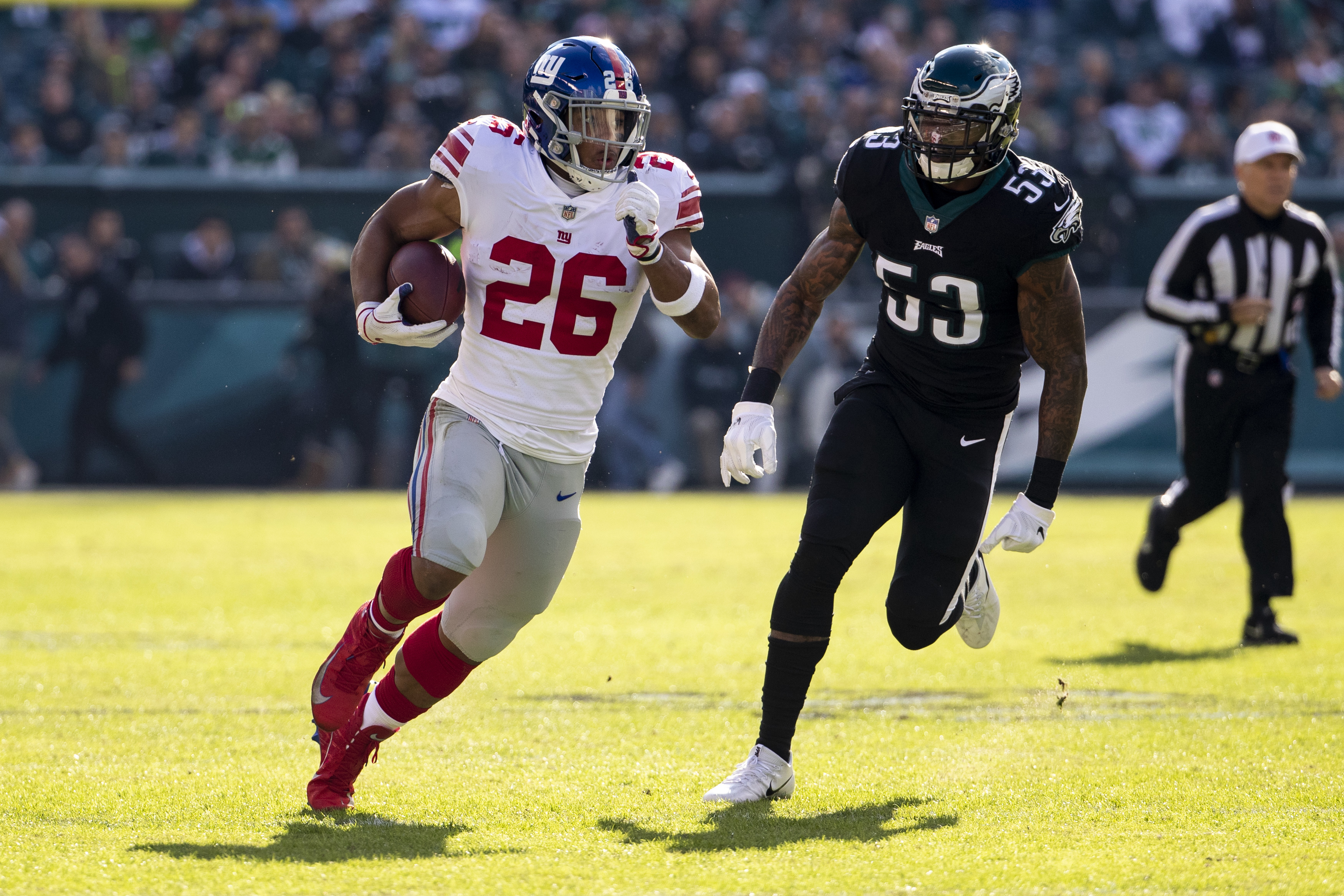 Maurice Jones-Drew ranks Saquon Barkley outside of league's five-best  starting RBs