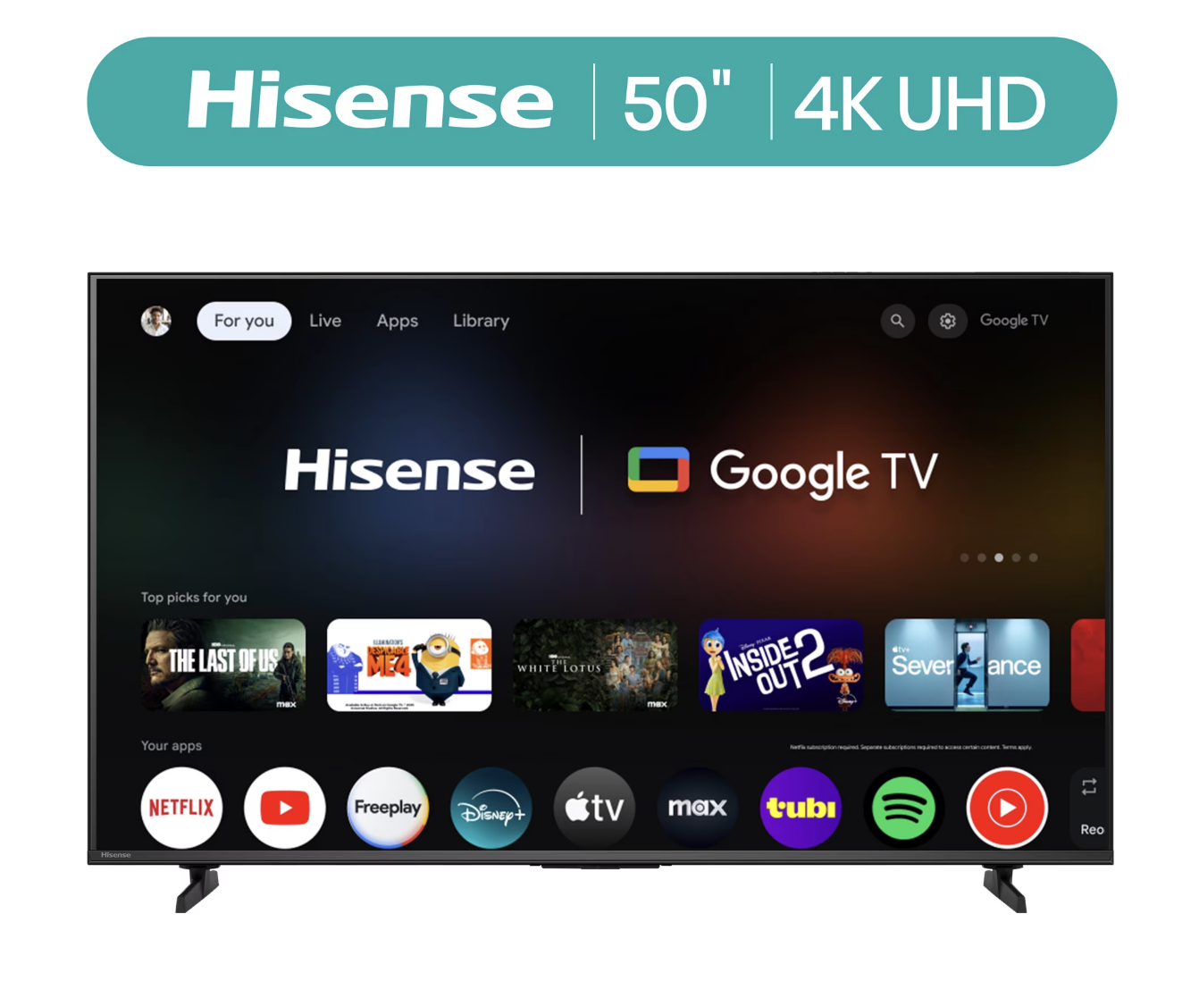 Hisense 50-inch 4K Google TV drops to $178 at Walmart - pennlive.com