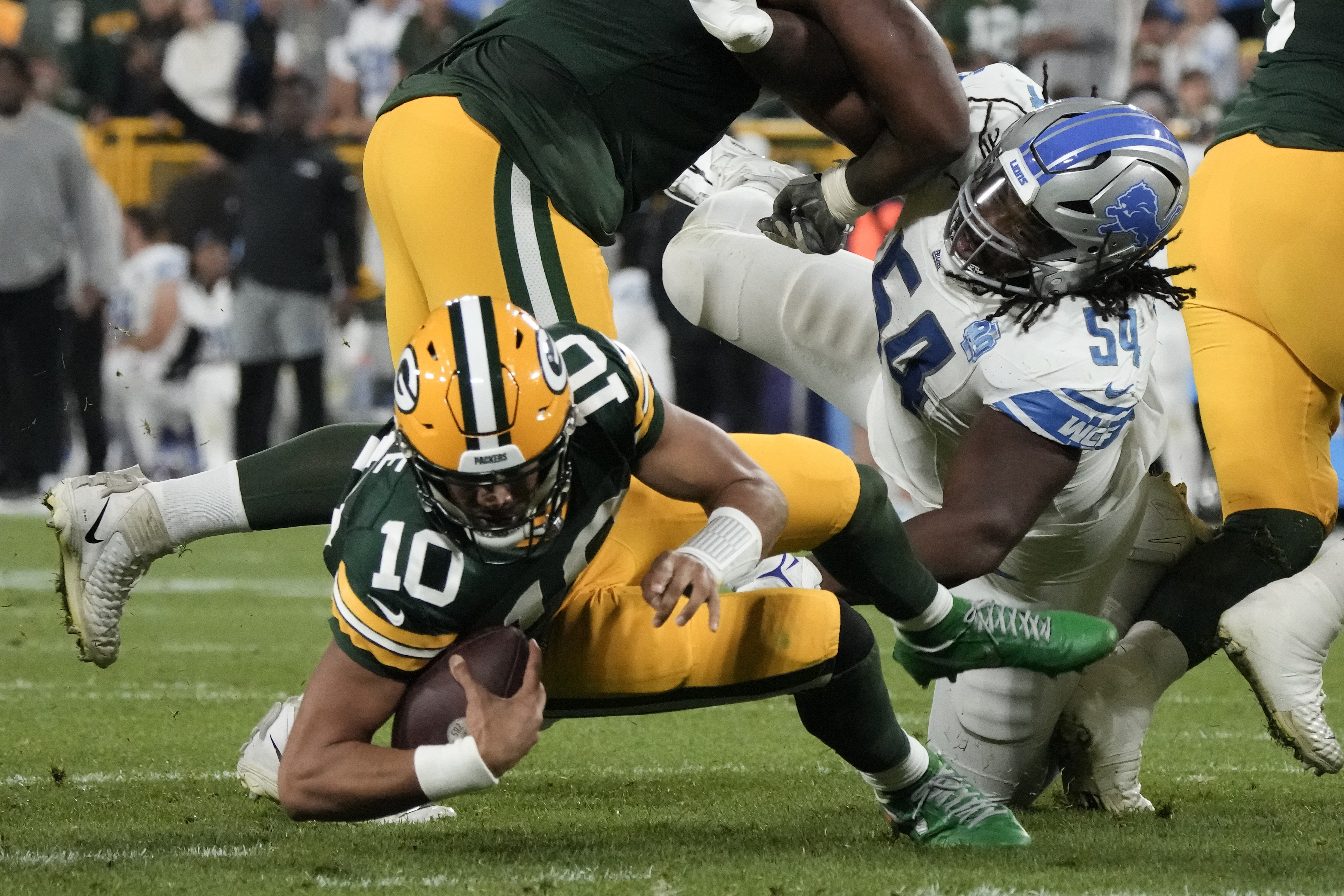 Detroit Lions John Cominsky, Alim McNeill earn high PFF grades - Sports  Illustrated Detroit Lions News, Analysis and More