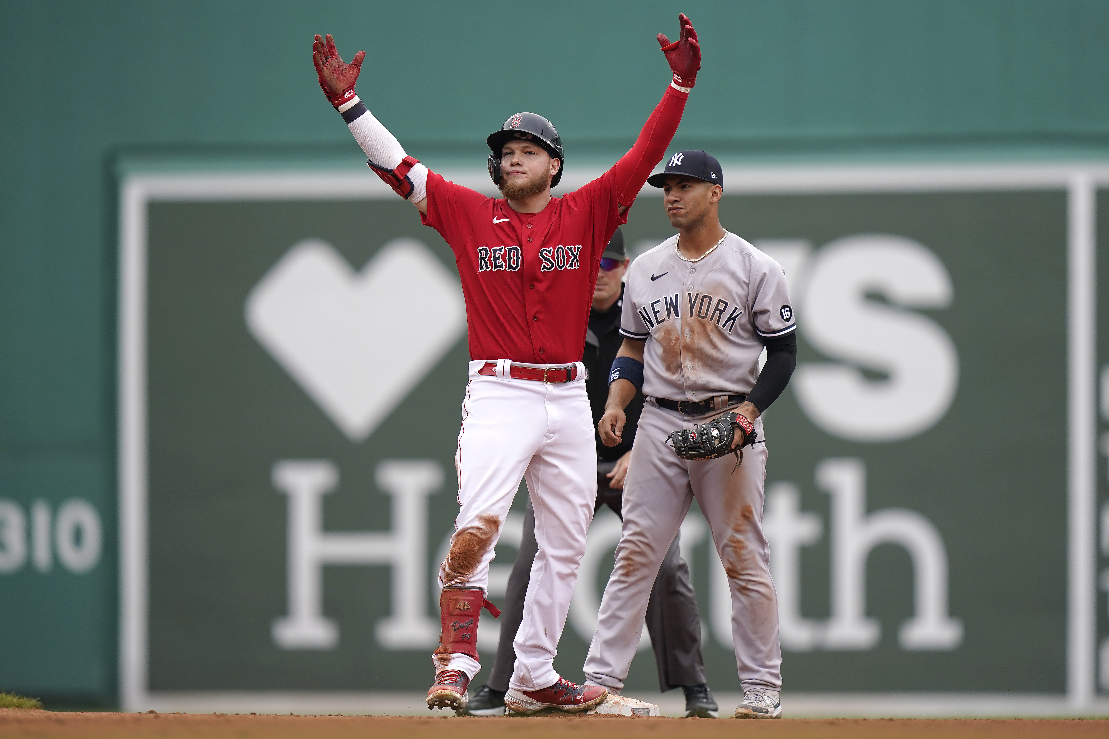 Three games, four alignments, five outfielders. Finally, Hunter Renfroe,  Franchy Cordero, and Alex Verdugo get hot - The Boston Globe