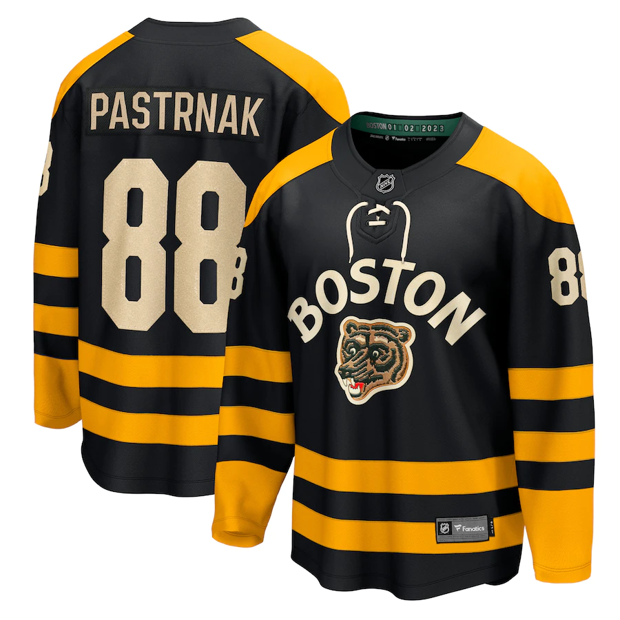 David Pastrnak Boston Bruins Preschool Home Replica Player Jersey