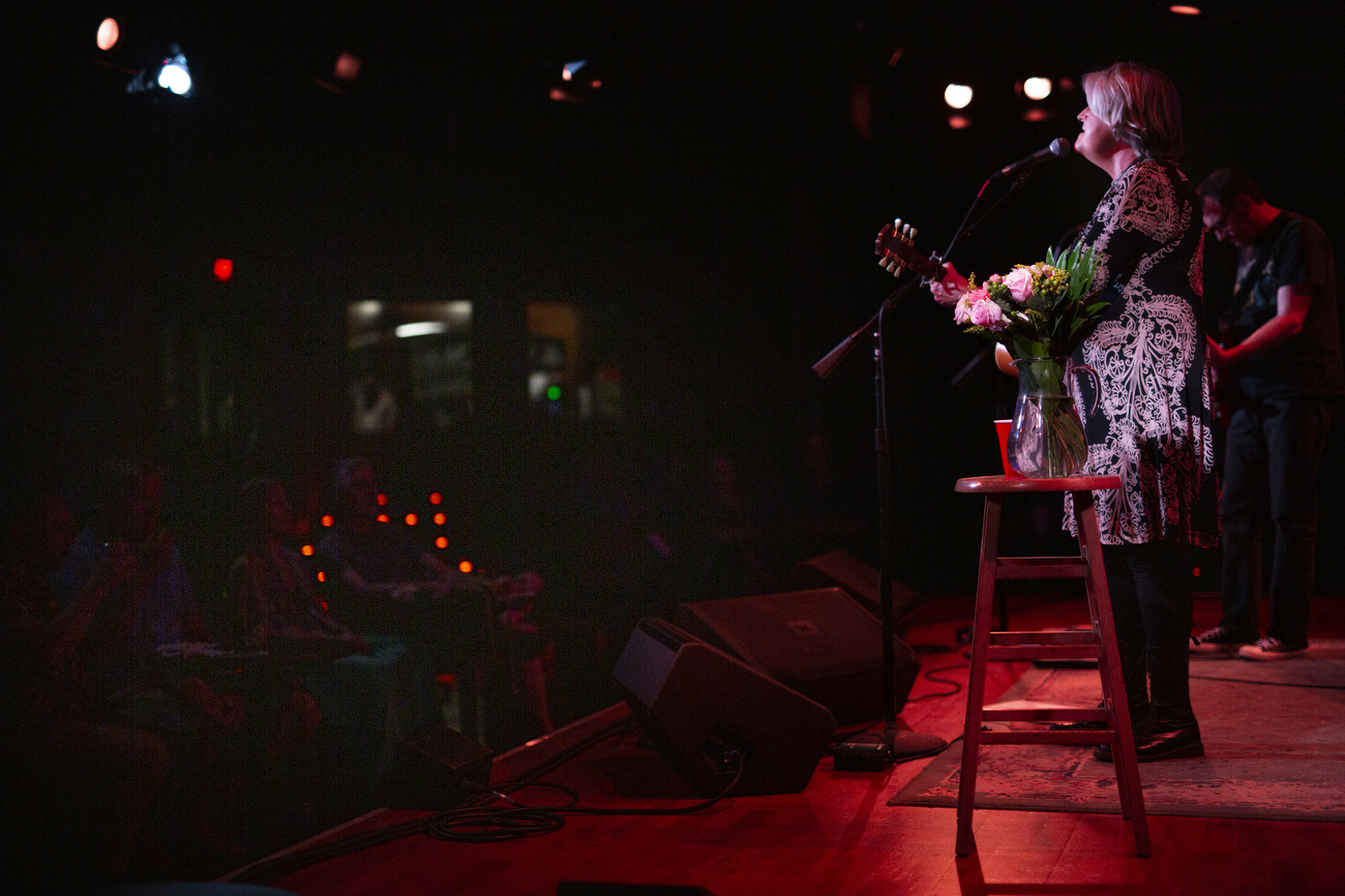 Kim Richey performs at the Ark’s first live concert since quarantine ...
